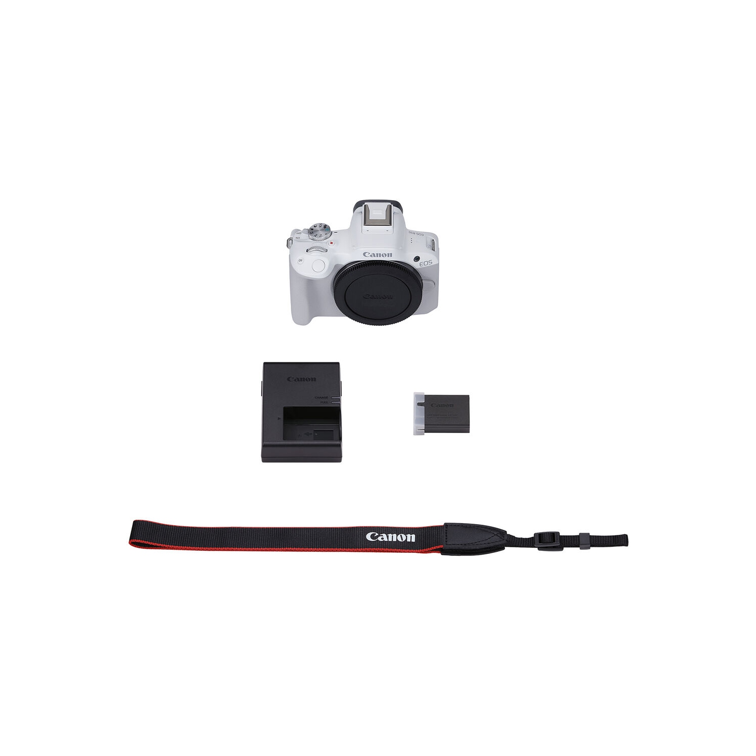 Canon EOS R50 Mirrorless Camera + 64GB Card + Bag + Charger + Battery + More