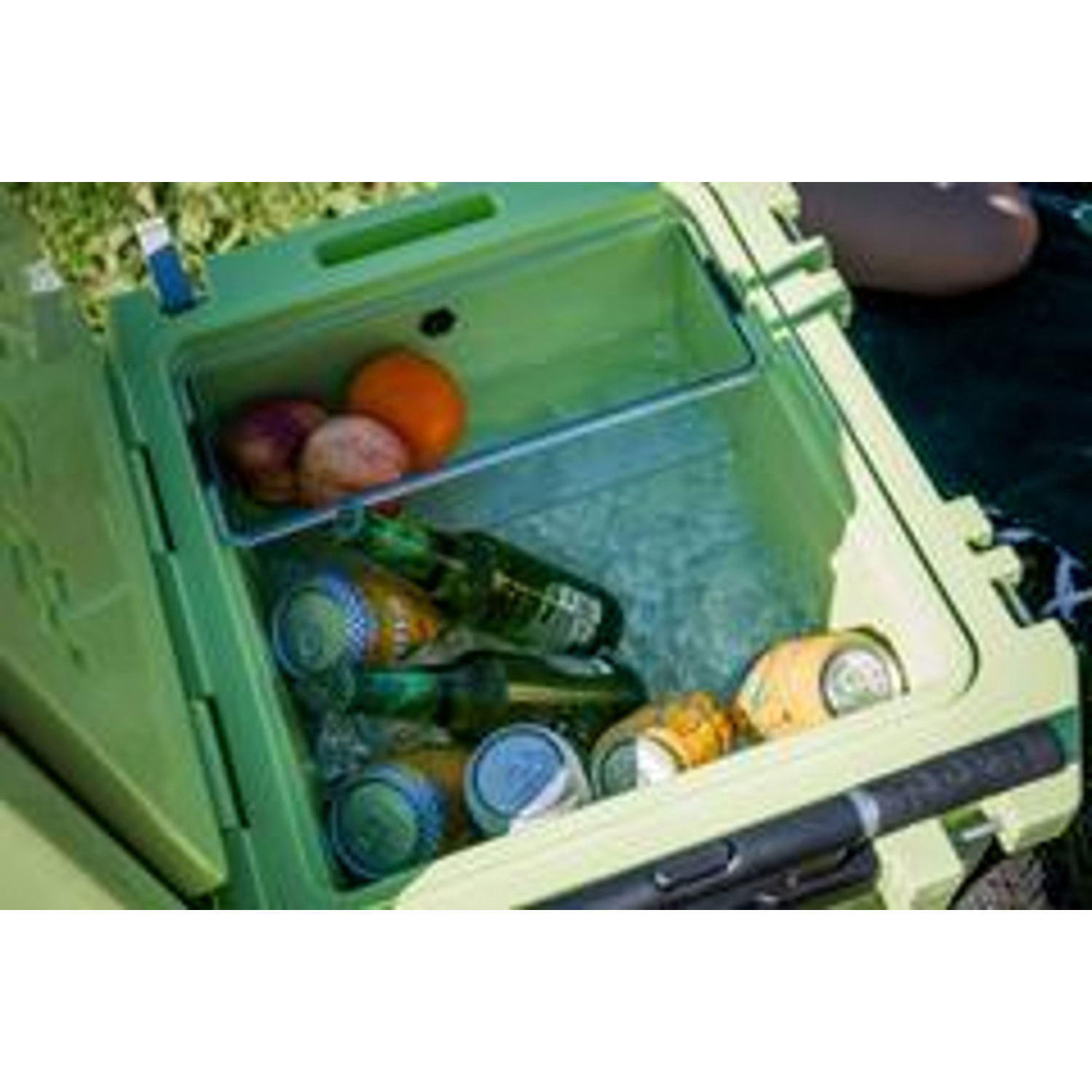 Glacière à parois rigides sur roues de 42,6 L RollR de RovR - Matcha