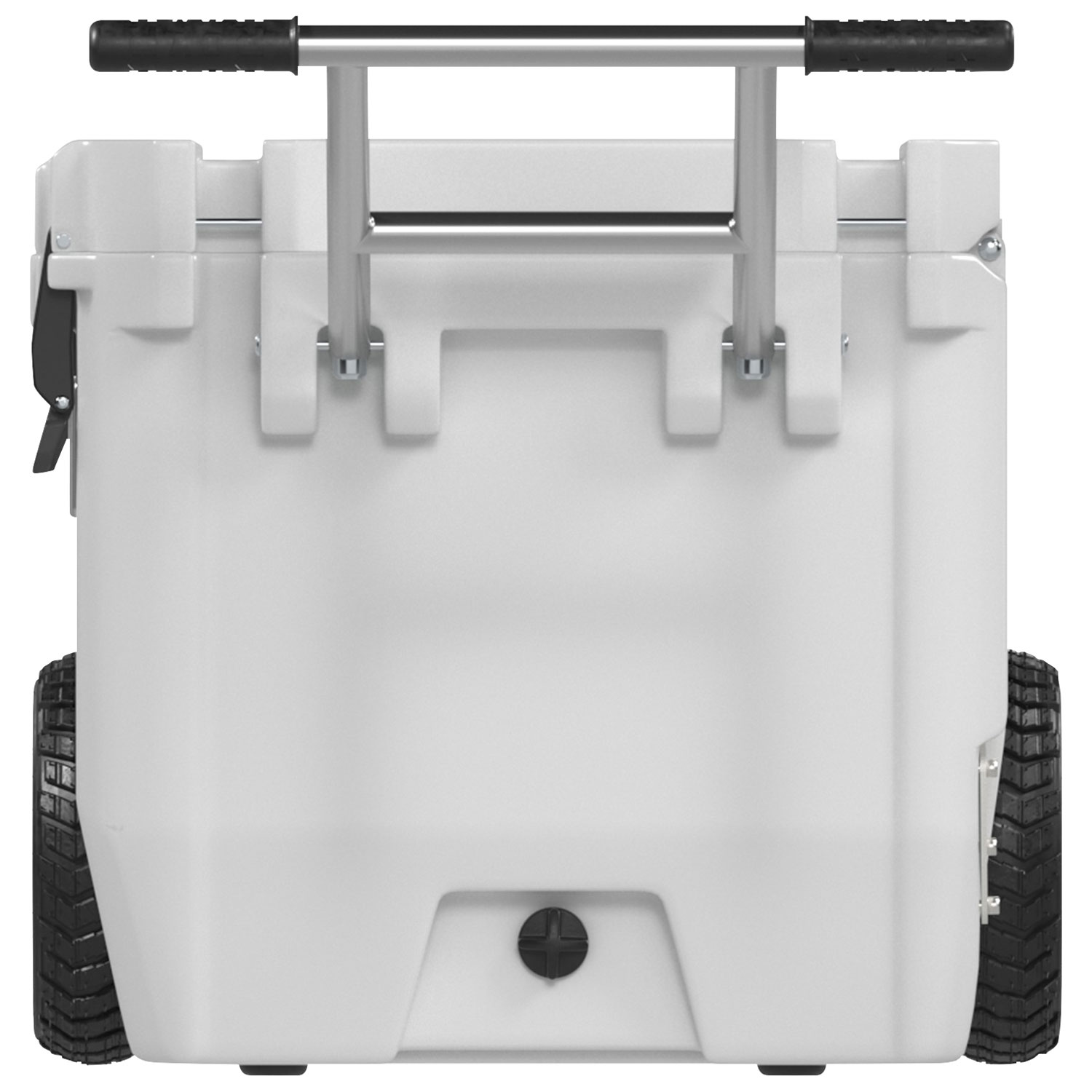 RovR RollR 56.8 L Hard Shell Sided Wheeled Cooler with Handle - Powder