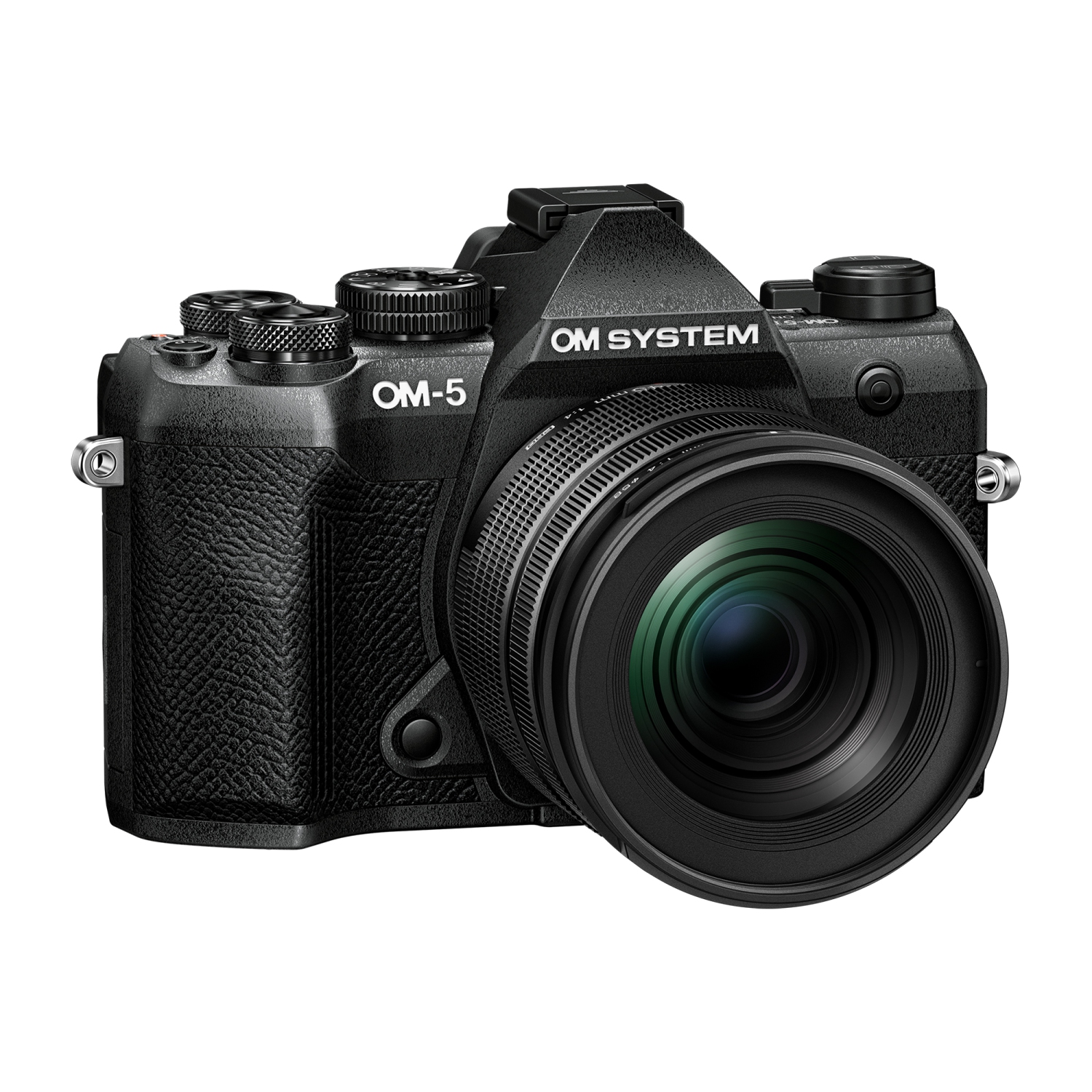 OM System OM-5 MK II Mirrorless Camera Black with 12-45 Lens