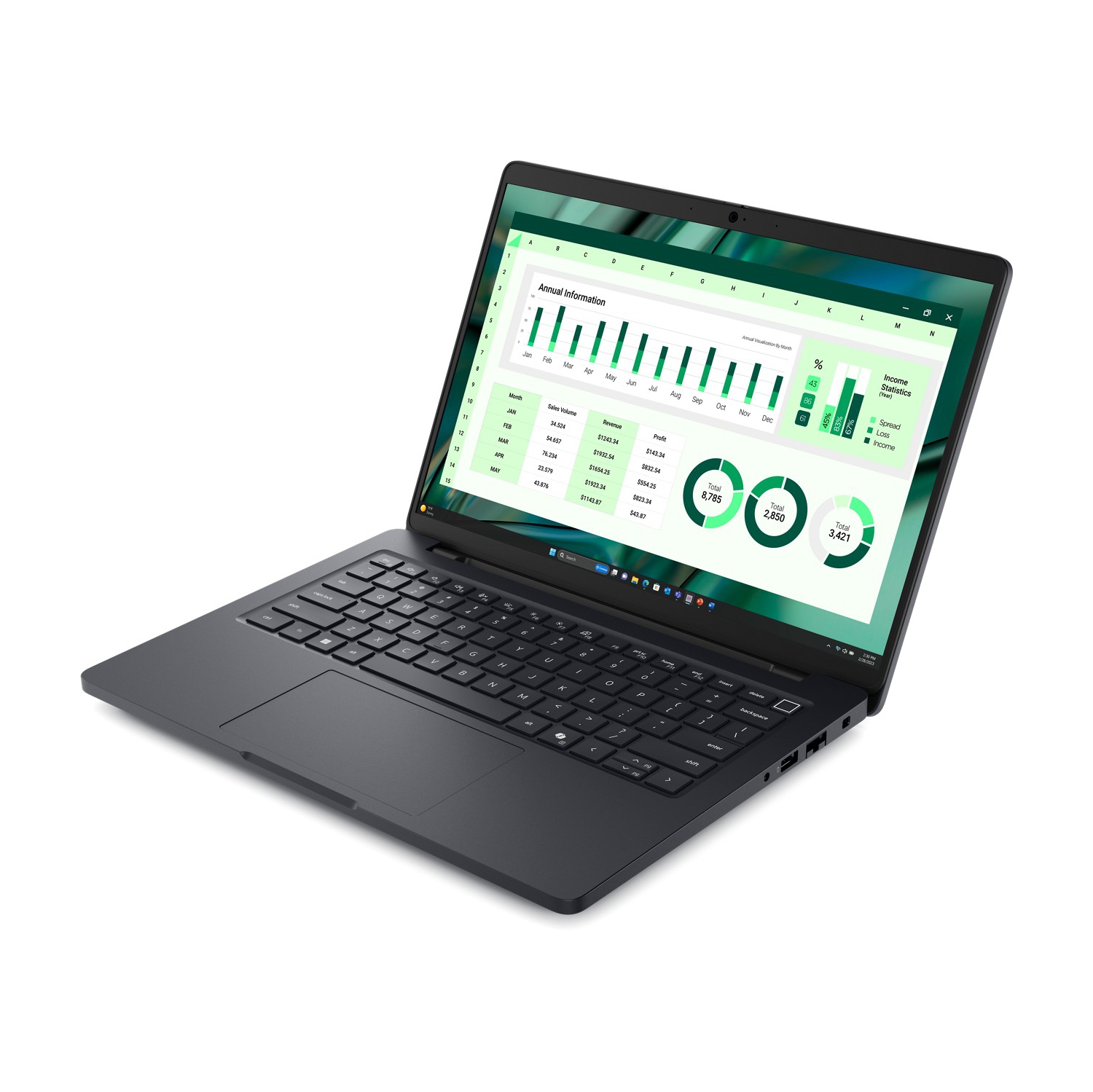 Dell Pro Max Mc14250 14" Laptop with Intel® Core™ Ultra 7-255H Processor, 512GB SSD, 16 GB RAM, Intel® Arc™ Pro 140T Graphics, Windows 11 Pro -