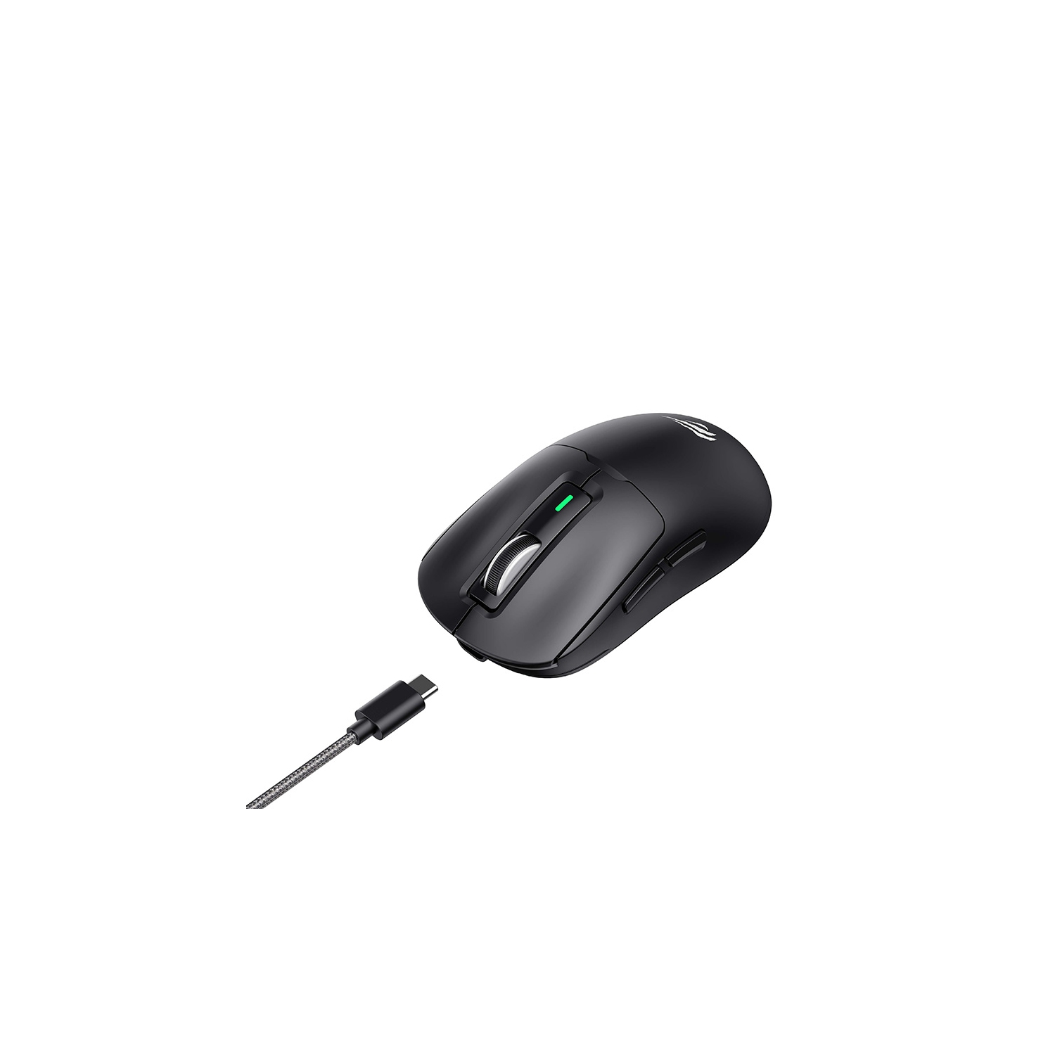 Havit MS969SE Tri-Mode Wired+Wireless 2.4GHz+Wireless Bluetooth V5.1, 8000 DPI, Rechargeable 600mAh battery, 6-key Lightweight Gaming Mouse Gaming