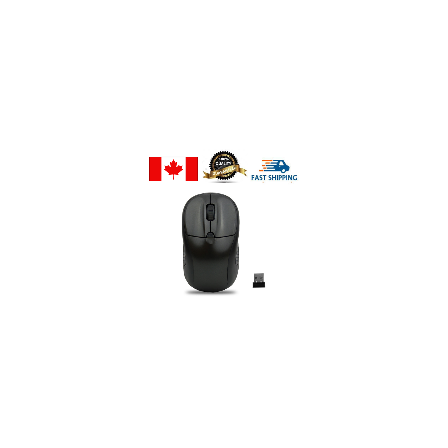 Speedex MS251W 2.4Ghz Wireless mouse for Home and Office_Black