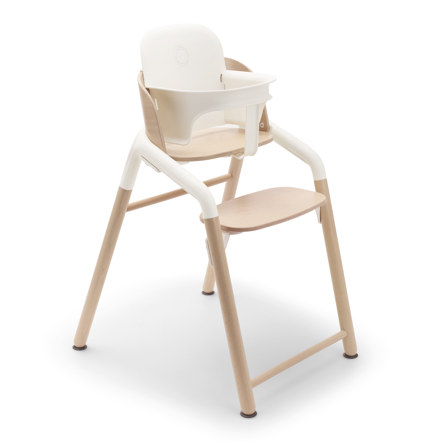 Bugaboo Giraffe Complete High Chair - Neutral Wood/White