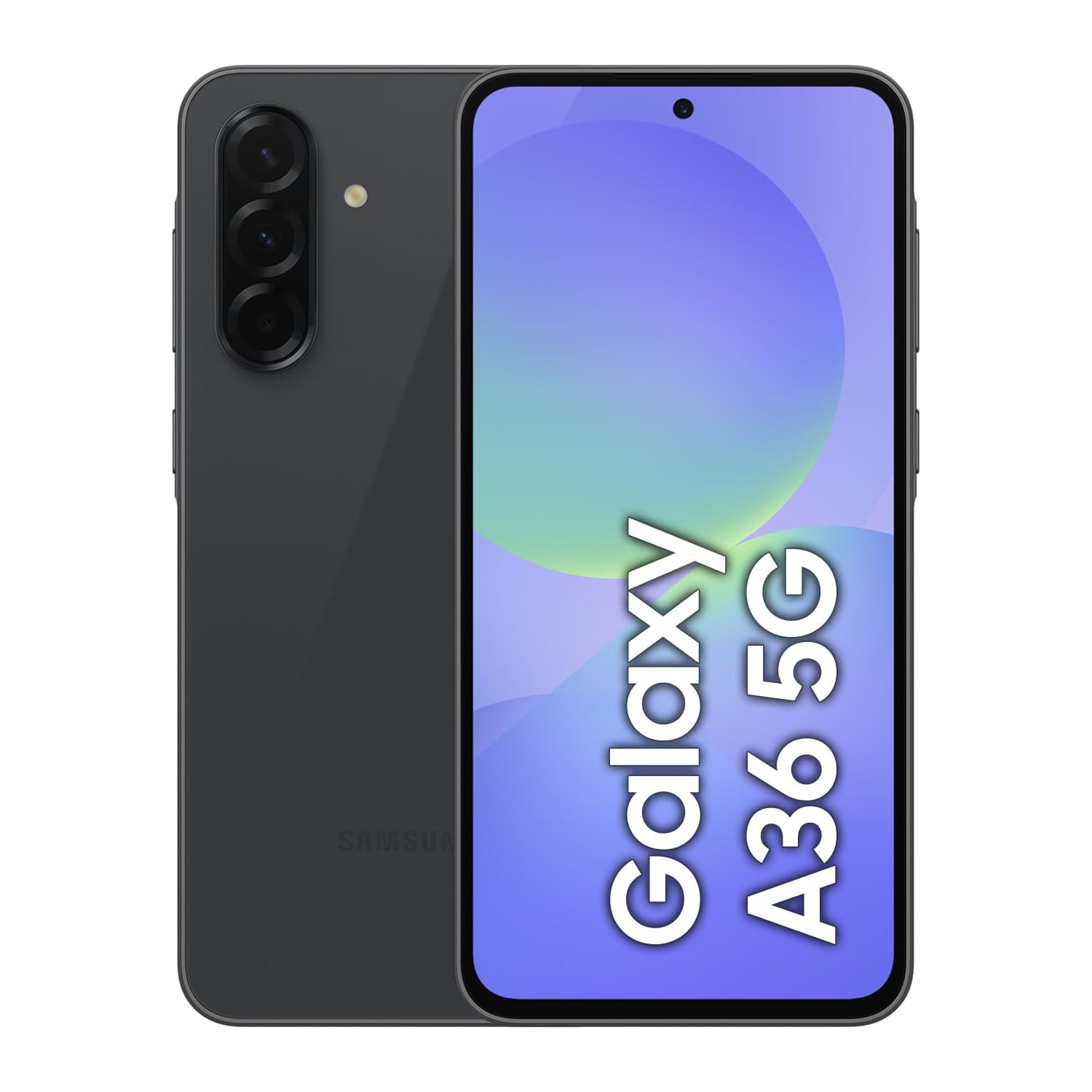 Samsung Galaxy A36 Unlocked - Black, 256GB, 6.7" Super AMOLED FHD+ Display, Awesome Intelligence, 8GB RAM, 4K@30fps Video, 5000 mAh Battery