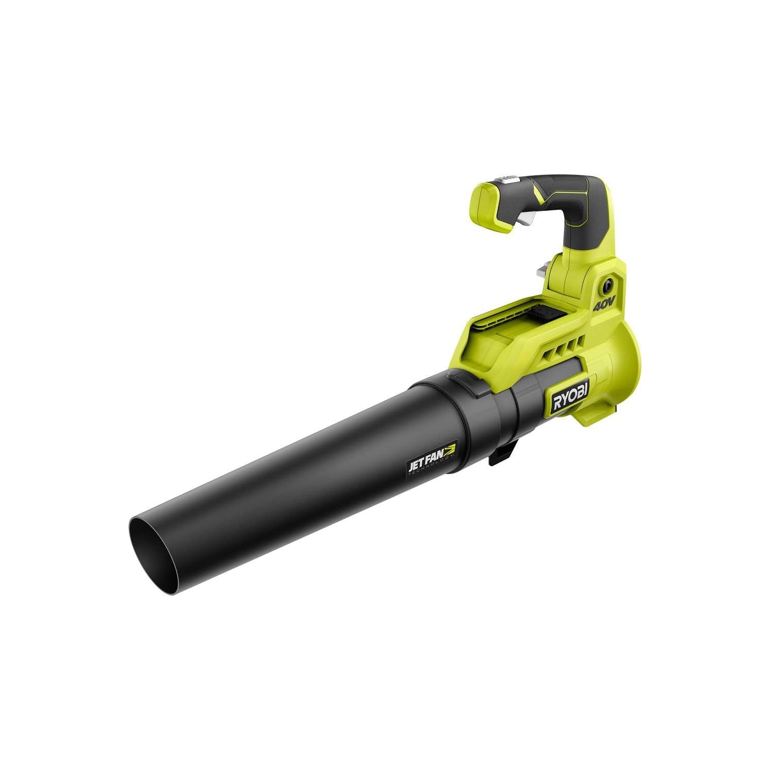 RYOBI 110 MPH 525 CFM 40-Volt Lithium-Ion Cordless Jet Fan Leaf Blower (Battery & Charger Not Included