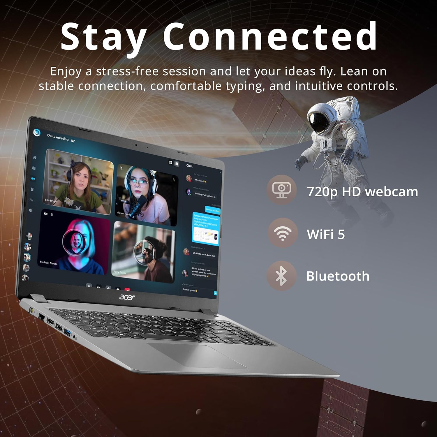 Refurbished - acer Aspire 3 15.6" FHD Laptop, Intel i5-1035G1, 1TB SSD, 20GB DDR4 RAM, Intel UHD Graphics, Numeric Keypad, Wi-Fi, ‎Bluetooth, Win 10