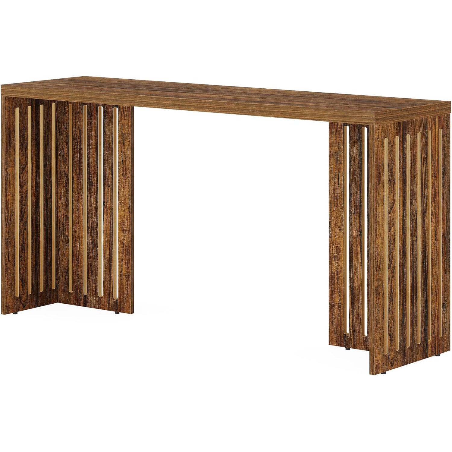 Tribesigns Bar Table, 63-Inch Counter Height Pub Table, Industrial Bar Height Table,Dining Counter Tables