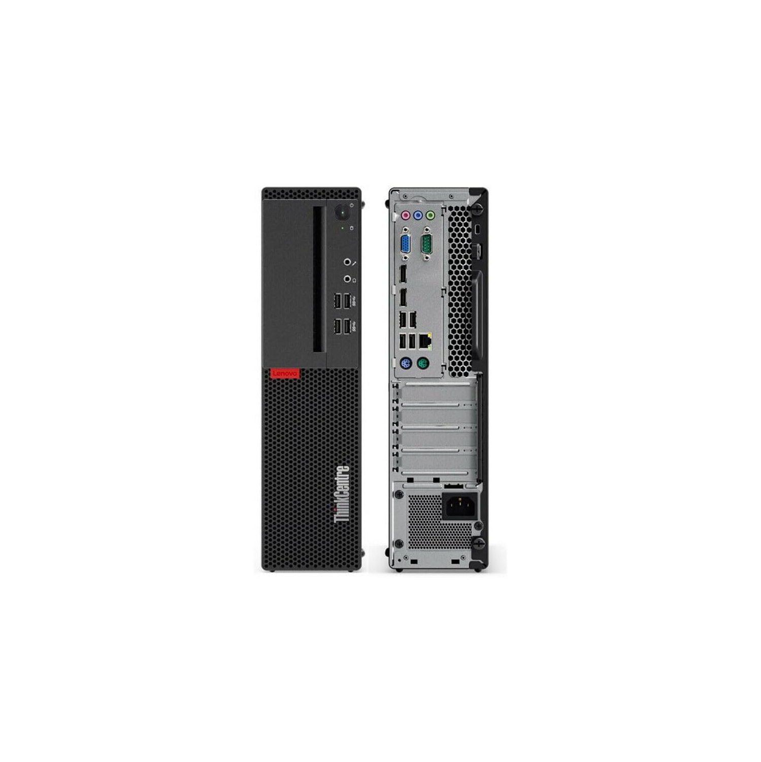 ThinkCentre M710s SFF/i5-6500 3,0&nbsp;GHz/RAM 16&nbsp;Go/SSD 256&nbsp;Go/Win 11 Pro/Wi-Fi - Ordinateur de bureau professionnel - Remis à neuf