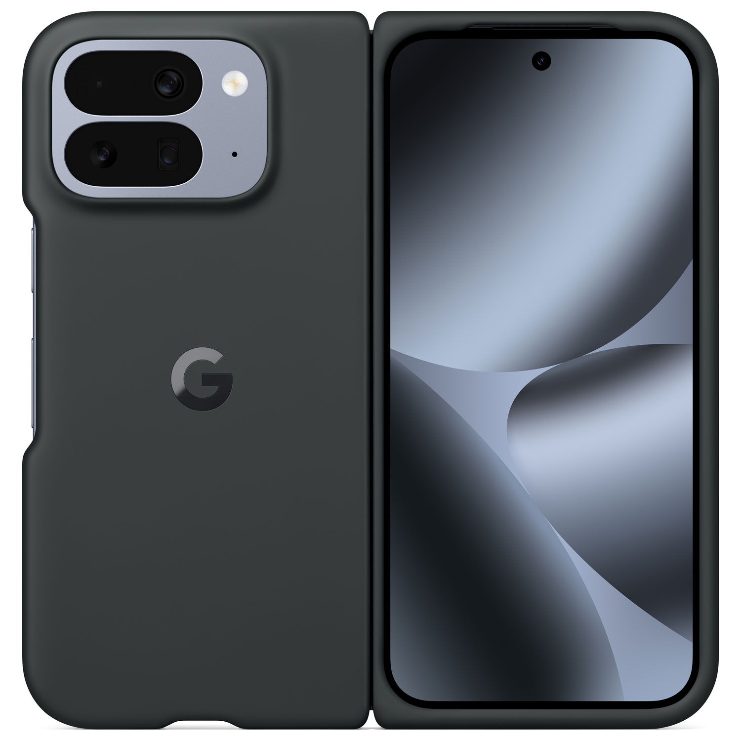 Étui rigide ajusté Pixelsnap de Google pour Pixel 10 Pro Fold - Noir volcanique
