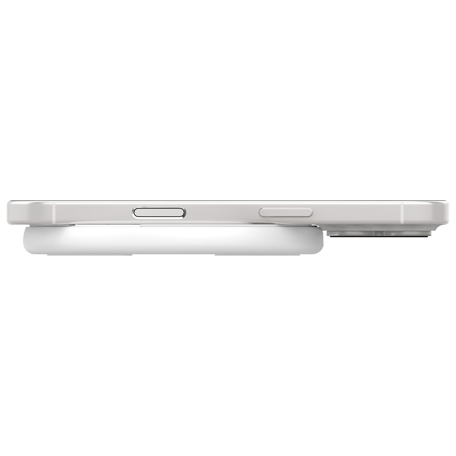 Tapis de chargement sans fil Qi2 de 15 W avec MagSafe de Belkin - Blanc