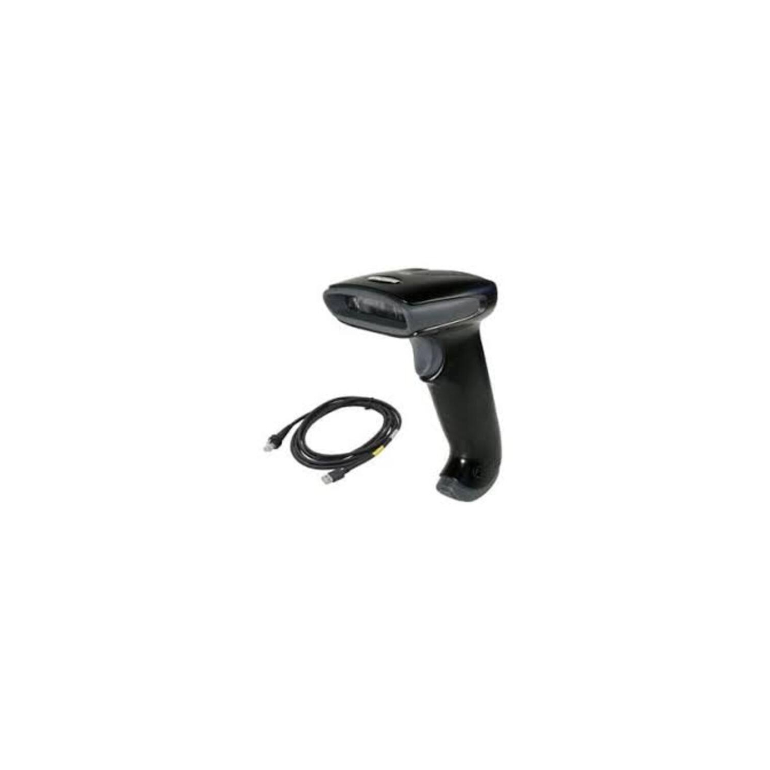 Refurbished Good Honeywell Hyperion 1300g Wired Handheld Barcode Scanner – USB – Black