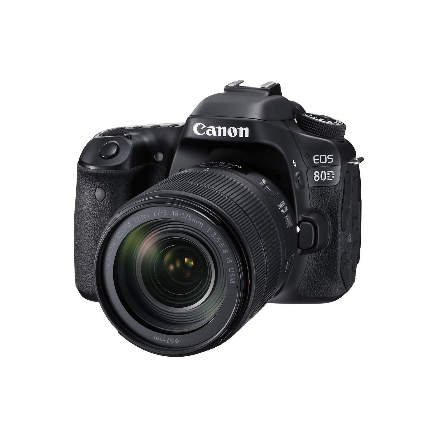 Canon EOS 80D DSLR Camera W/ 18-135mm Lens 1263C006 - Advanced Bundle