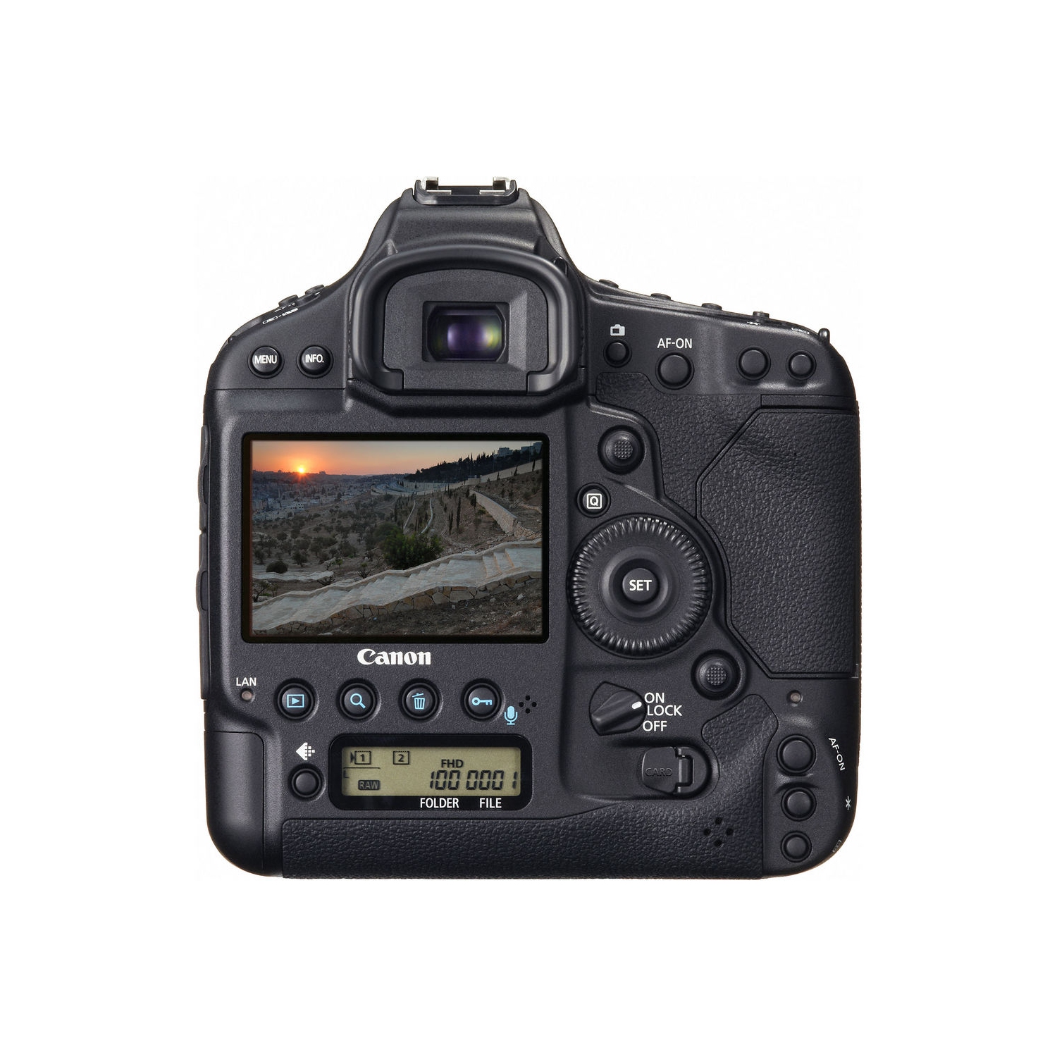 Canon EOS-1D X DSLR Camera (5253B002) + Case Bundle