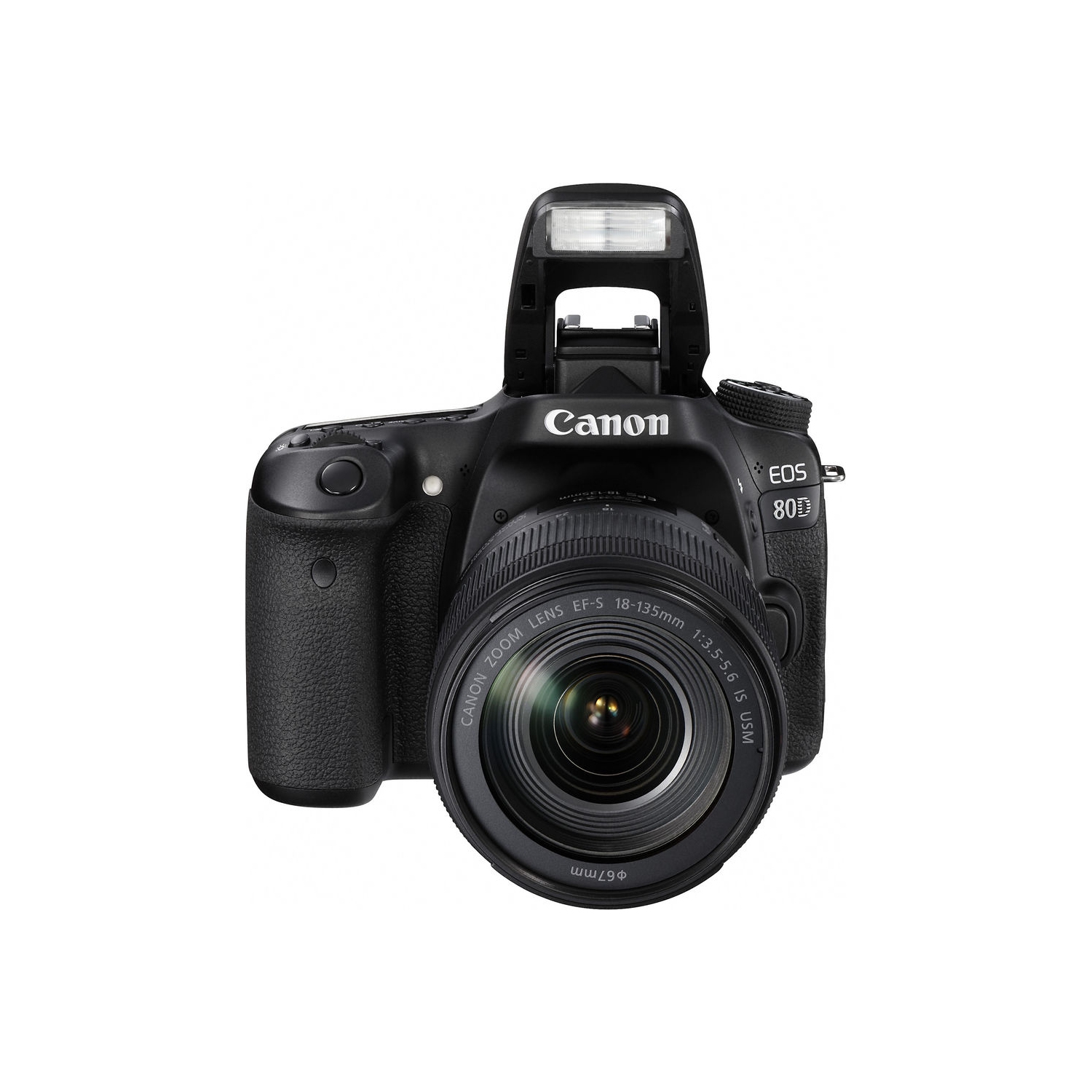 Appareil photo reflex numérique EOS 80D de Canon avec objectif 18-135&nbsp;mm 1263C006 - Ensemble professionnel