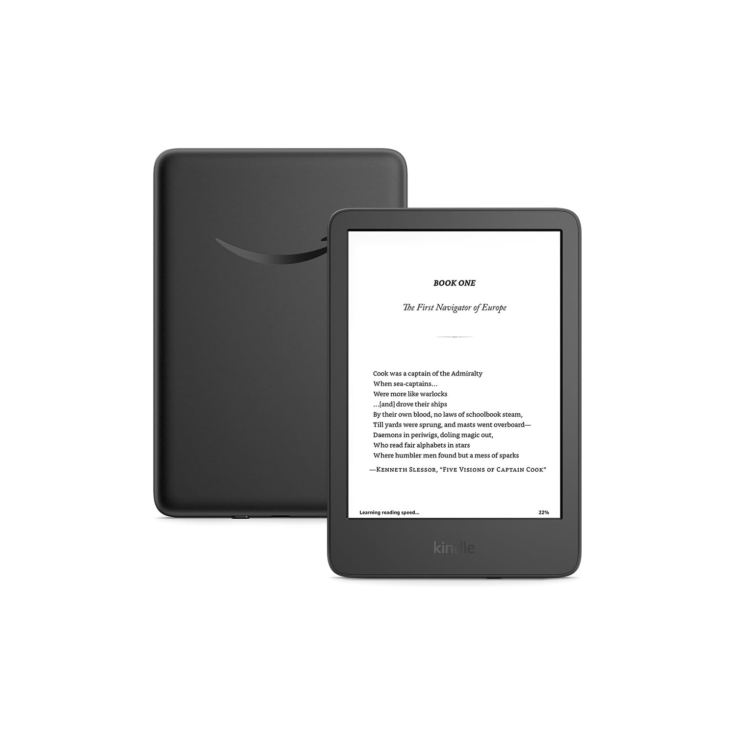 Kindle - 2024 - Le Kindle le plus léger et le plus compact, avec écran antireflet, changements de page plus rapides, éclairage avant réglable et