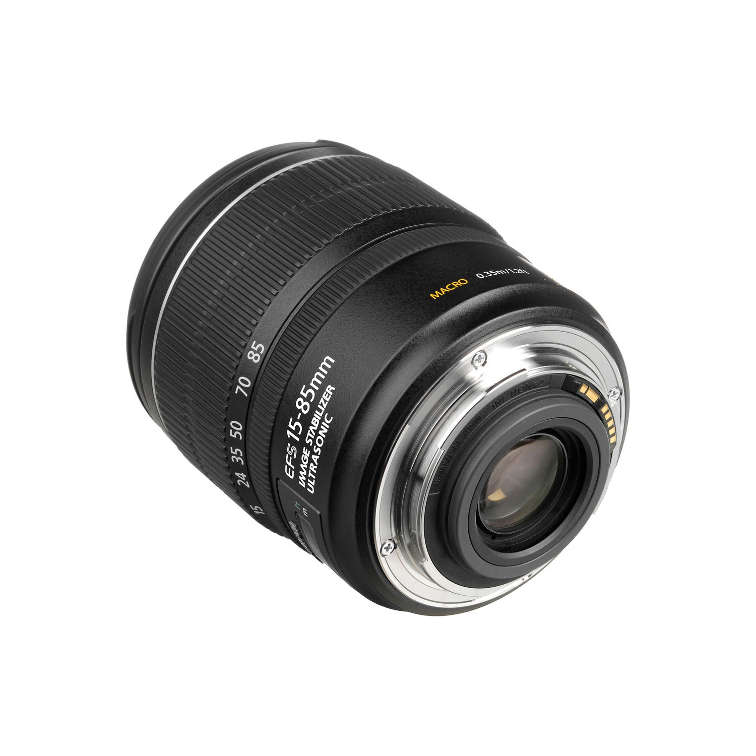 Objectif EF-S 15-85 mm f/3,5-5,6 IS USM de Canon avec trousse de filtres + trousse de nettoyage + autres accessoires