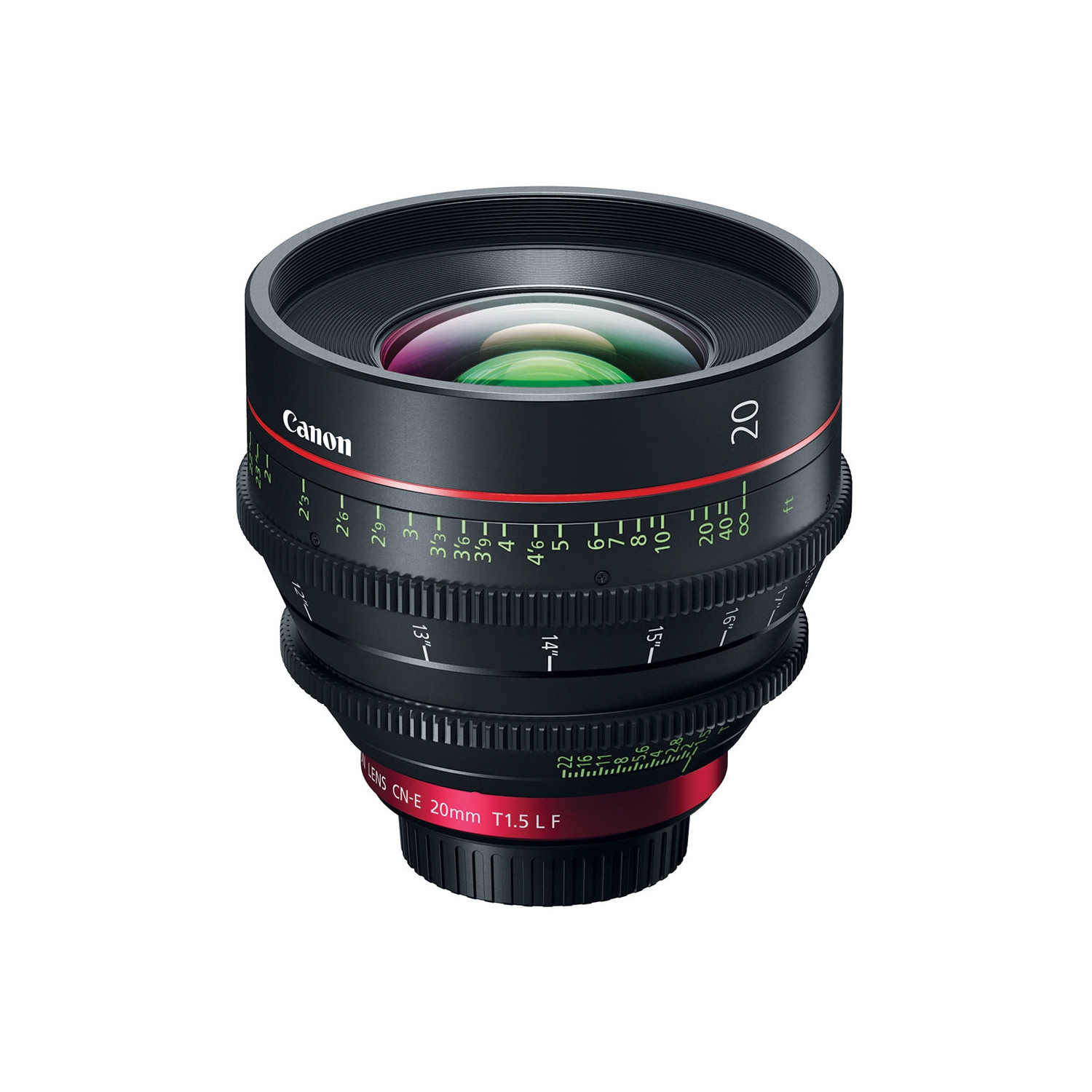 Canon CN-E 20mm T1.5 L F Cinema Lens (3174C002) + Padded Lens Case + More Bundle