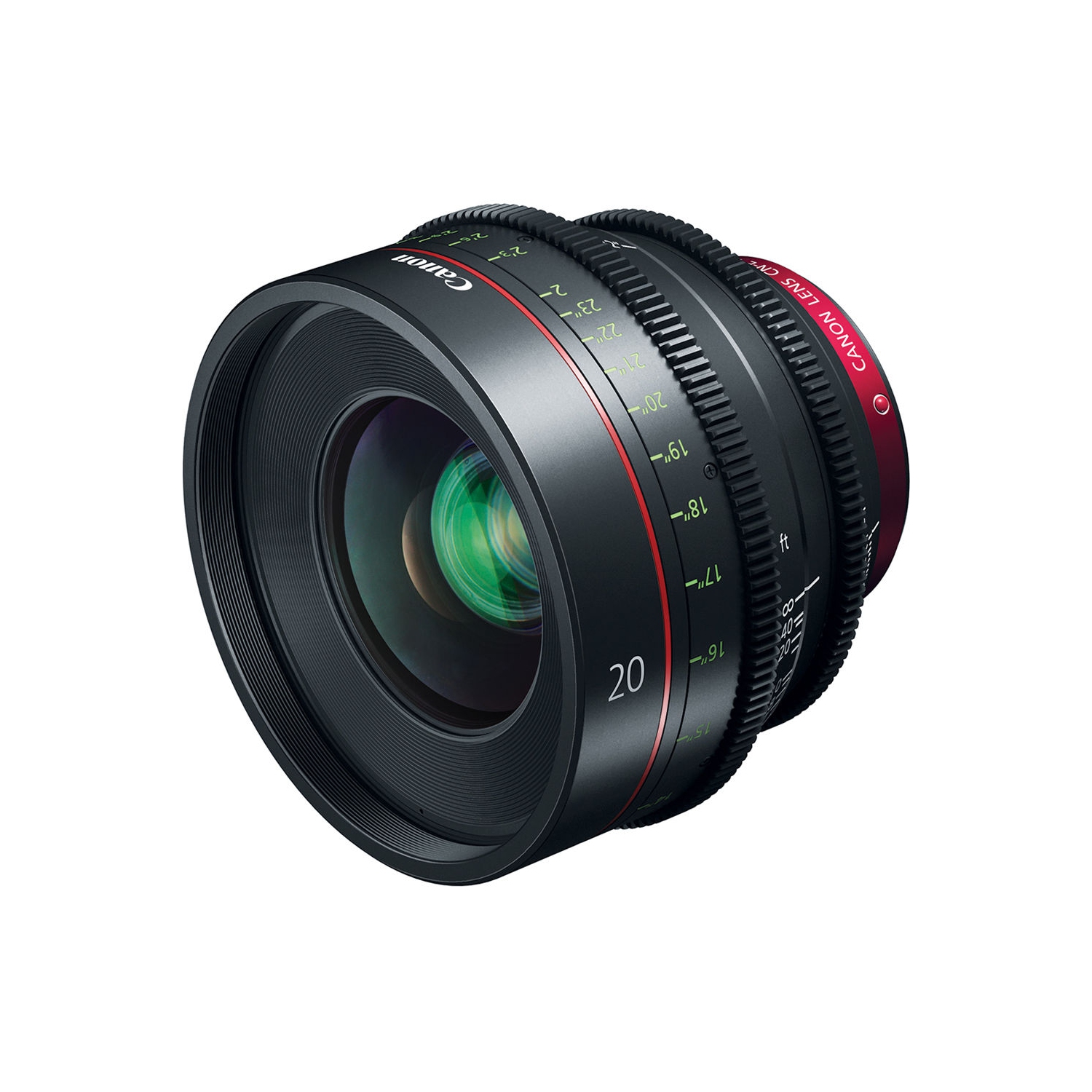 Canon CN-E 20mm T1.5 L F Cinema Lens (3174C002) + Padded Lens Case + More Bundle