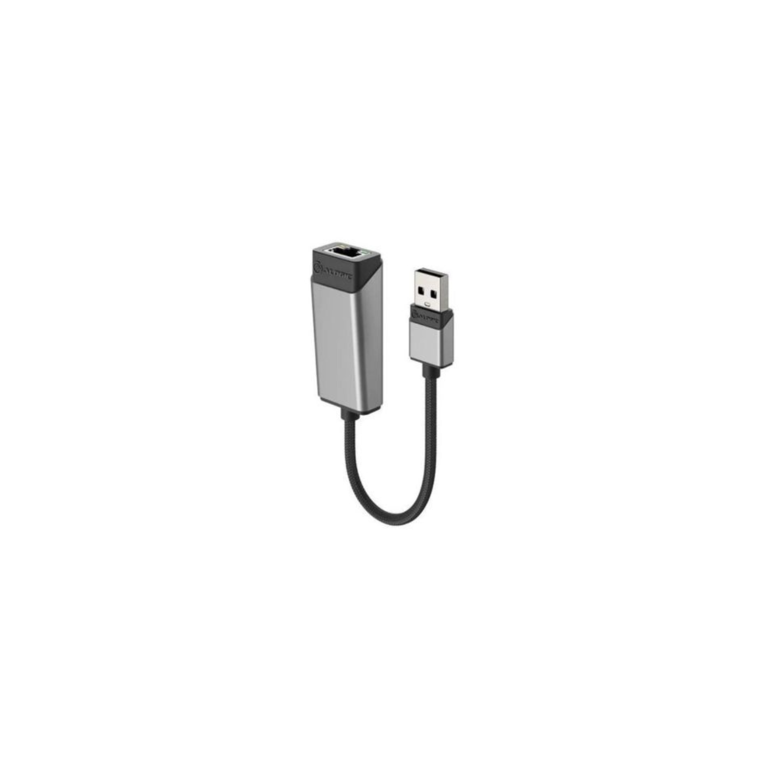 Alogic – Adaptateur USB-A mâle vers RJ45 femelle Gigabit Ethernet Ultra, gris cosmique