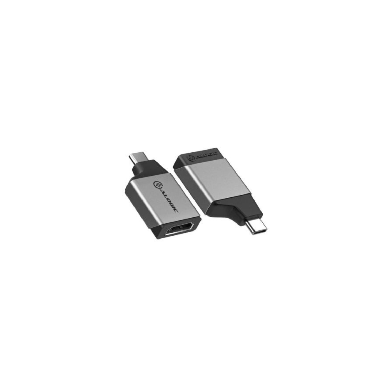 Alogic – Adaptateur USB-C mâle à RJ45 Gigabit Ethernet femelle - Gris cosmique