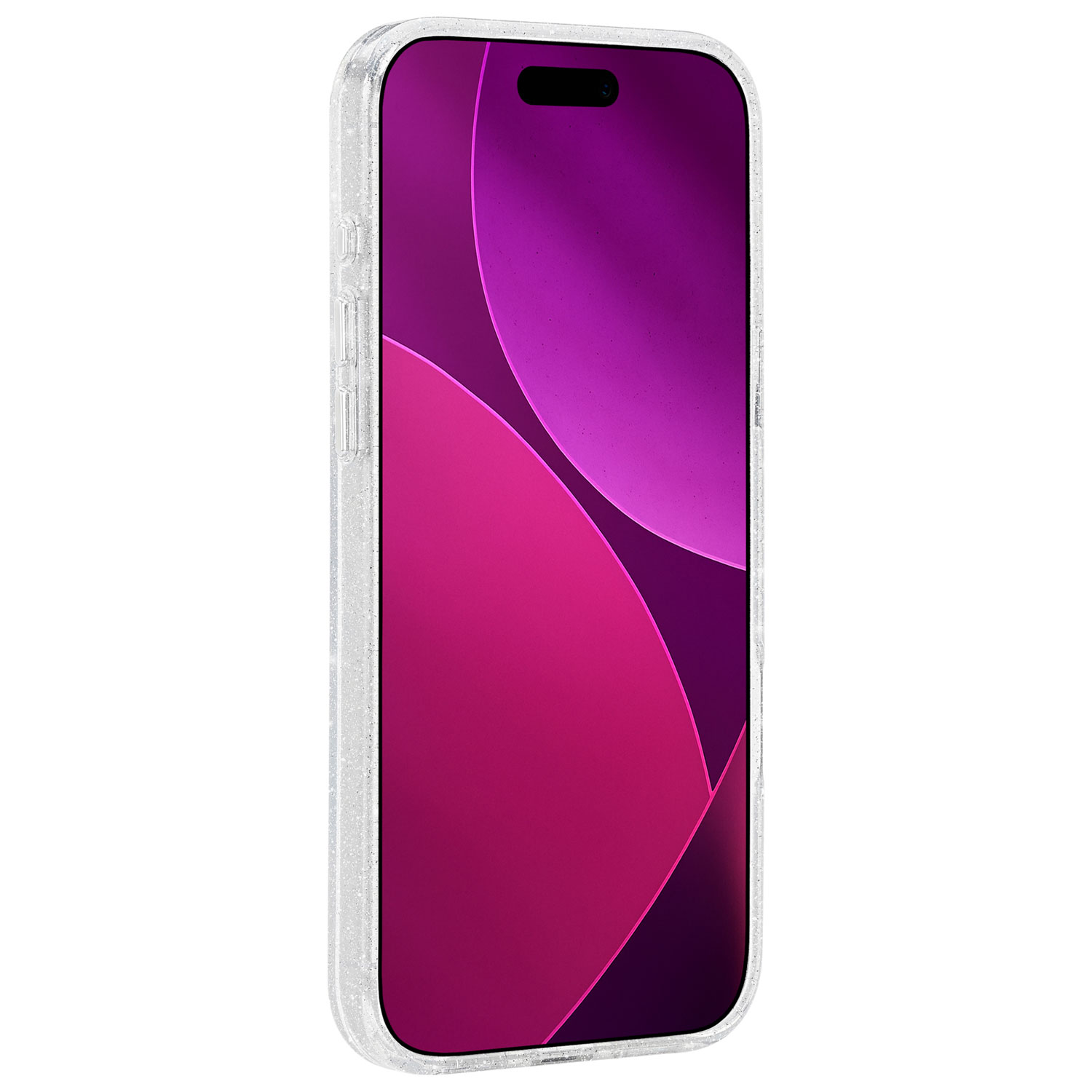 Étui rigide ajusté de Case-Mate avec MagSafe pour iPhone 17 Pro Max - Scintillant/Argenté