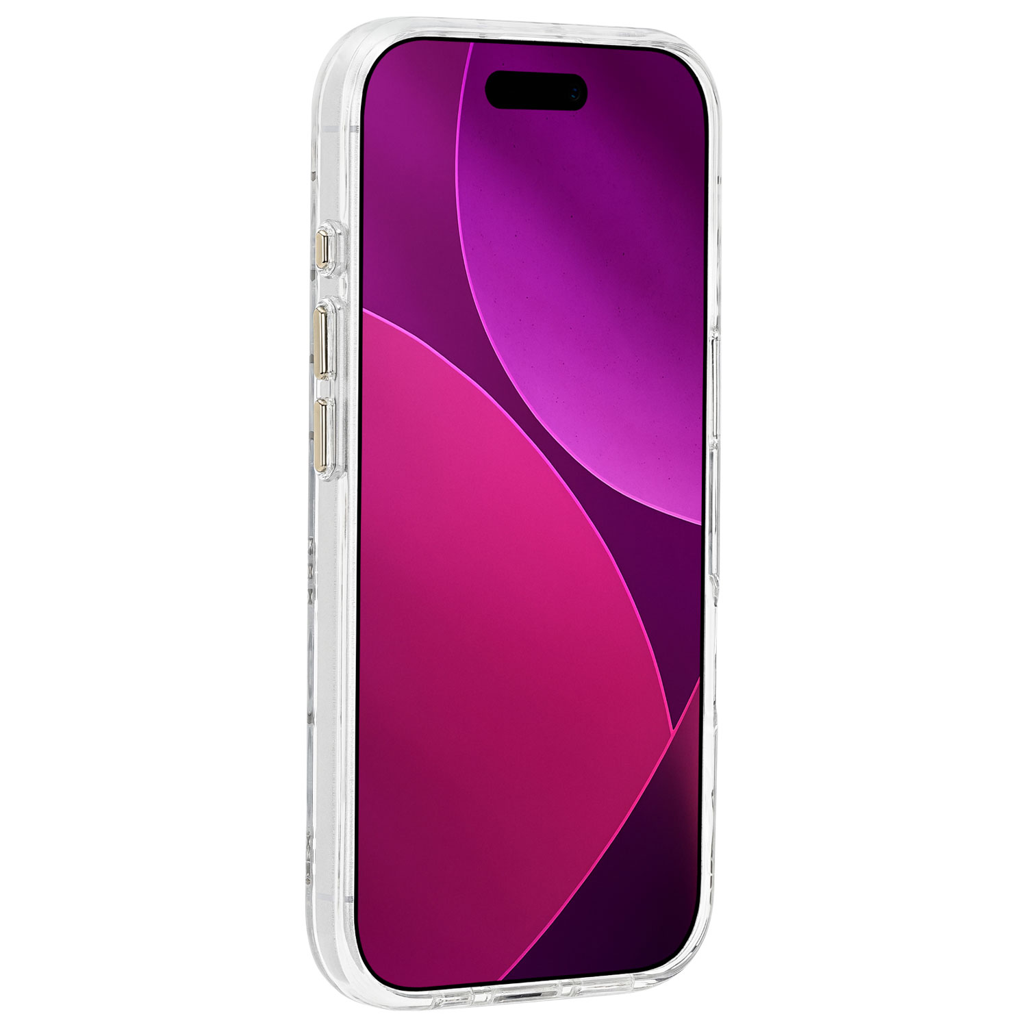 Case-Mate Fitted Hard Shell Case with MagSafe for iPhone 17 - Floral Gems/Gold