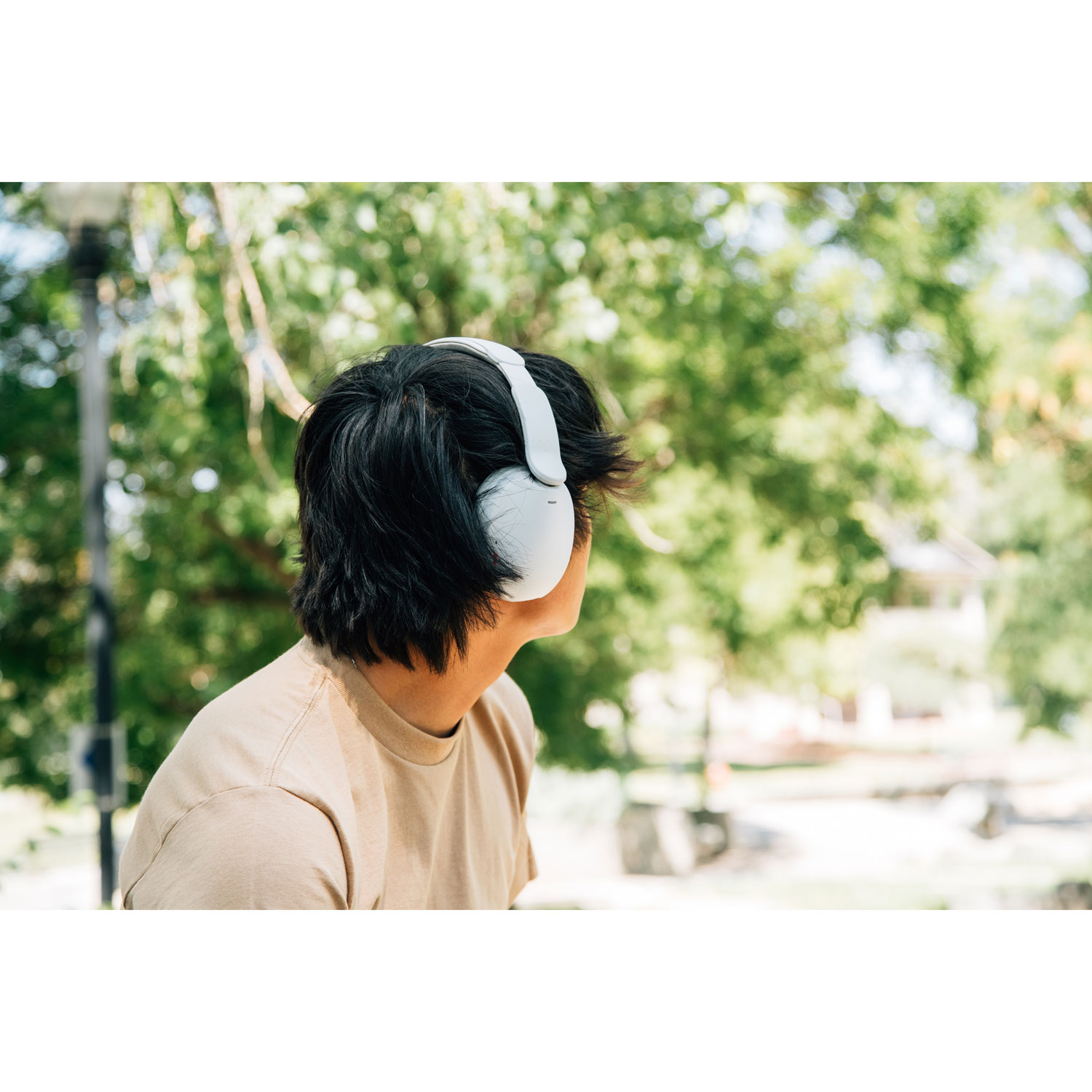 Skullcandy Hesh 360 Over-Ear Sound Isolating Bluetooth Headphones - Bone