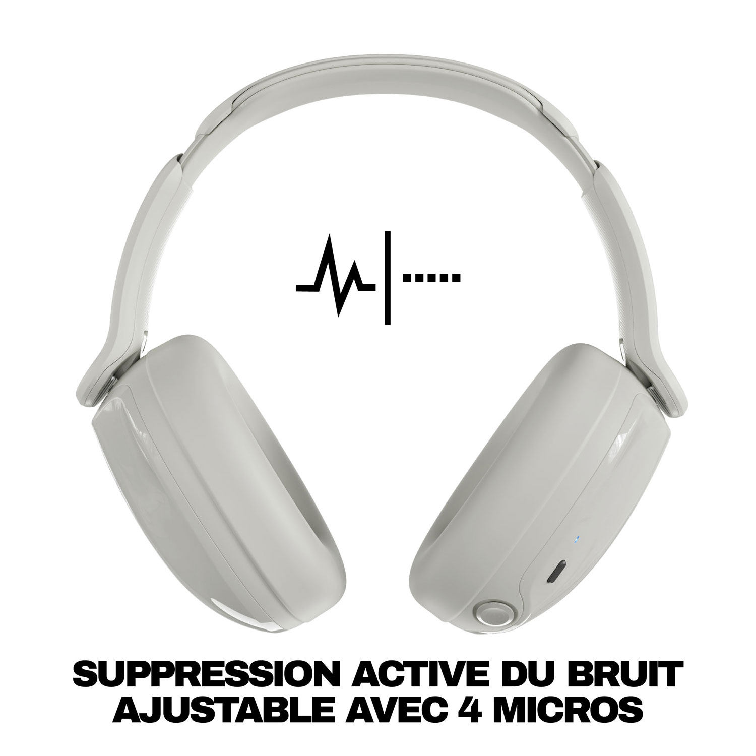 Casque d'écoute Bluetooth à suppression du bruit Hesh 540 ANC de Skullcandy - Os