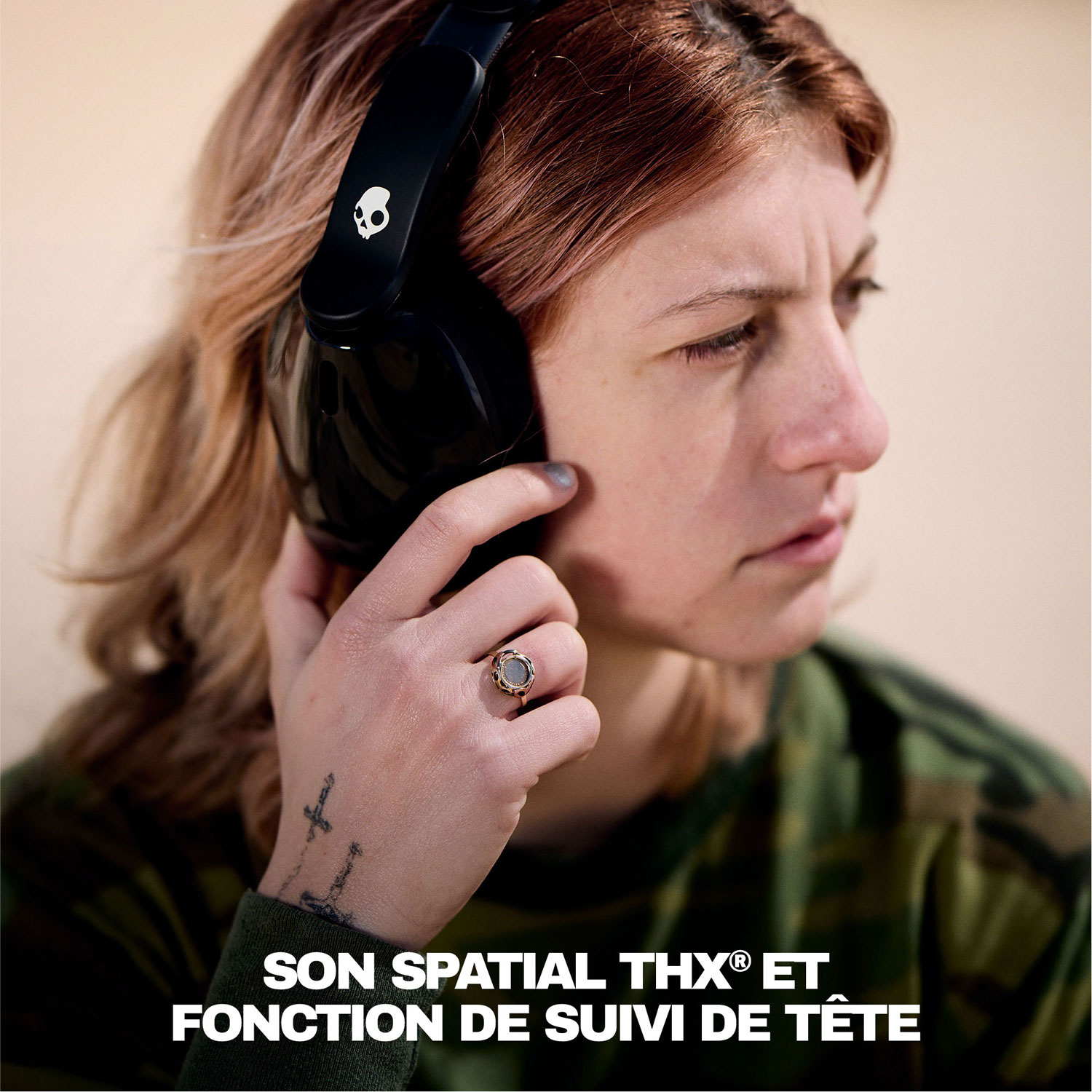 Casque d'écoute Bluetooth à suppression du bruit Hesh 540 ANC de Skullcandy - Noir