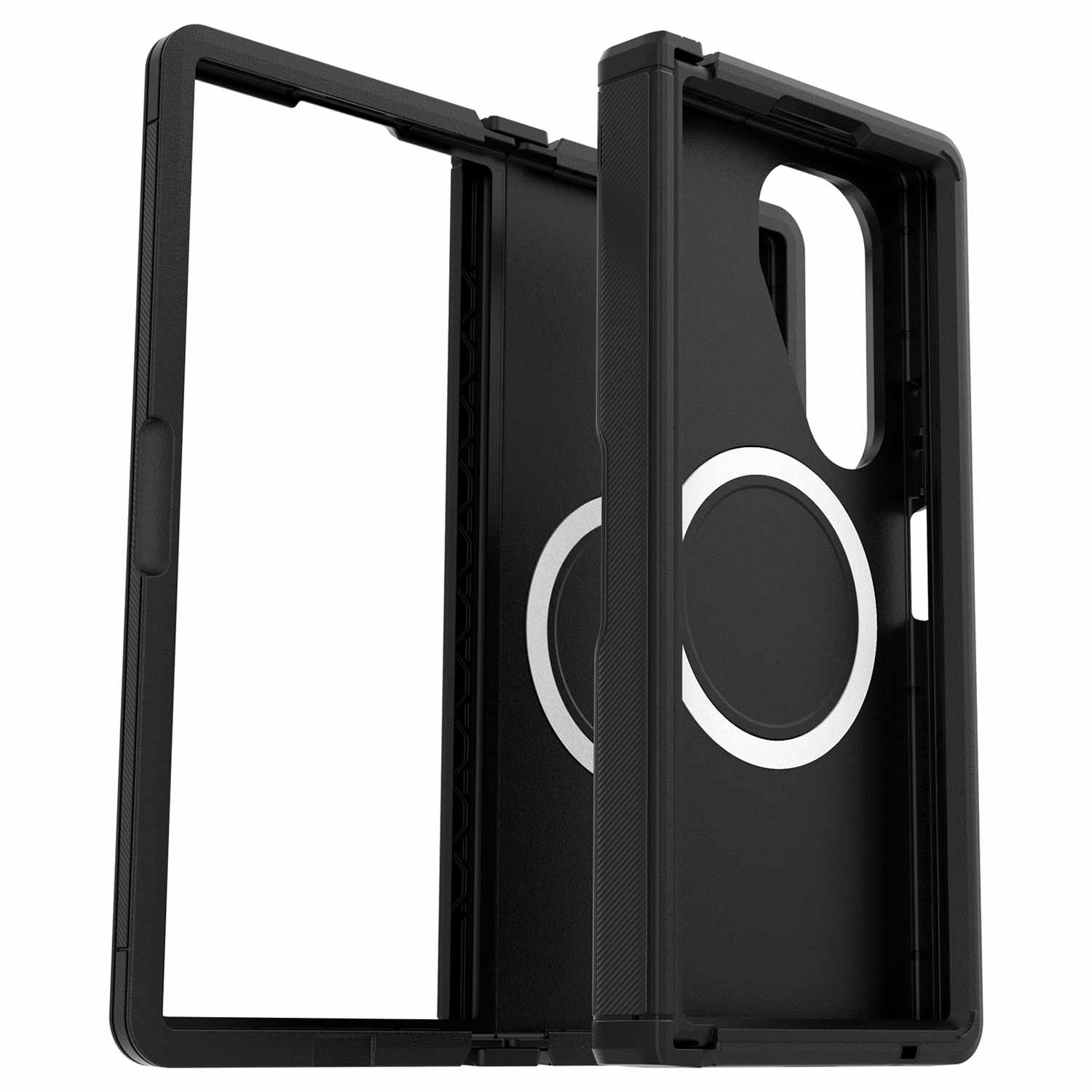 OtterBox Defender Pro XT transparent avec aimants | Conçu pour Galaxy Z Fold7 | Noir