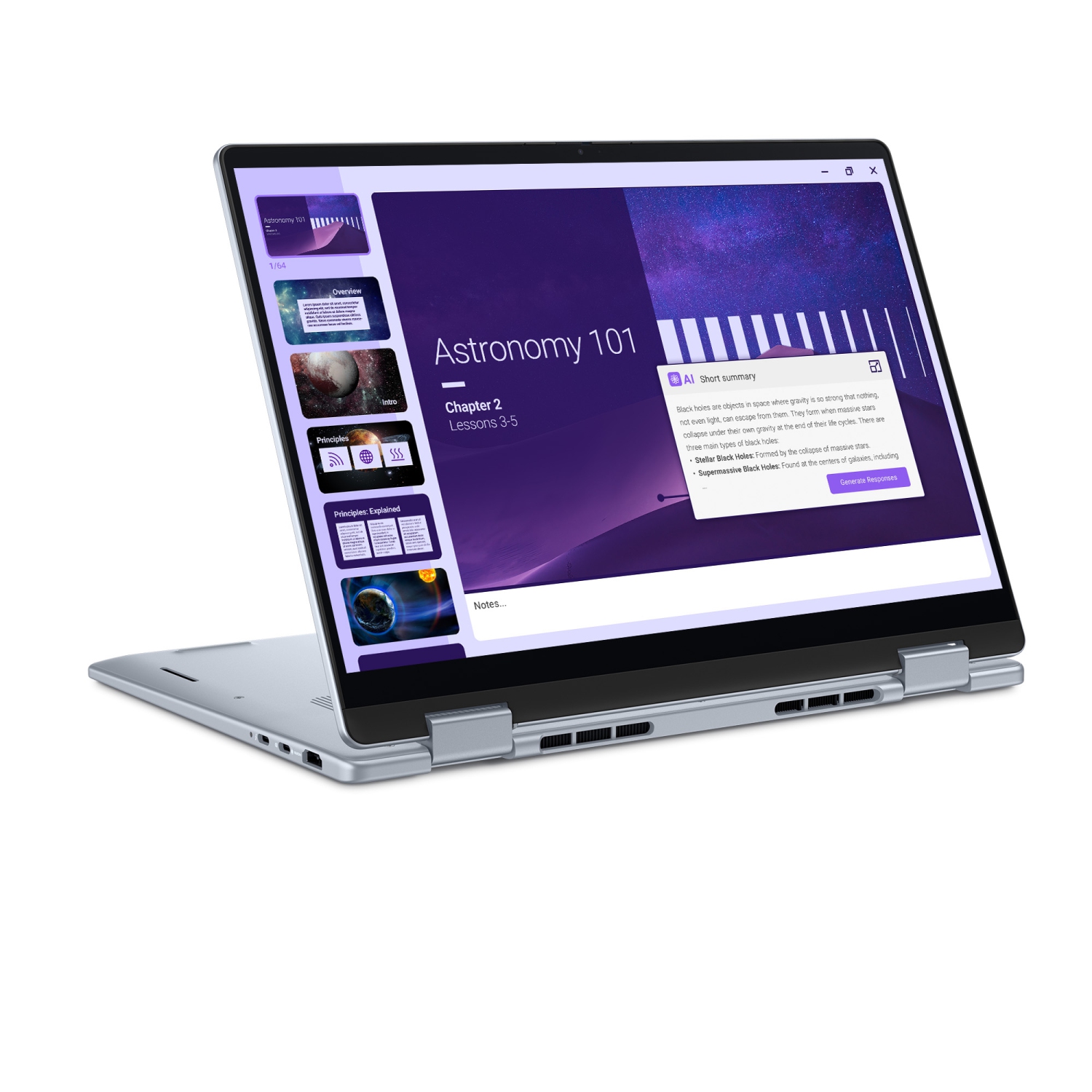 Dell Db04250 14" Laptop with Intel® Core™ Ultra 5-226V Processor, 512GB SSD, 16 GB RAM, Intel® Arc™ Graphics, Windows 11 Home - Ice Blue