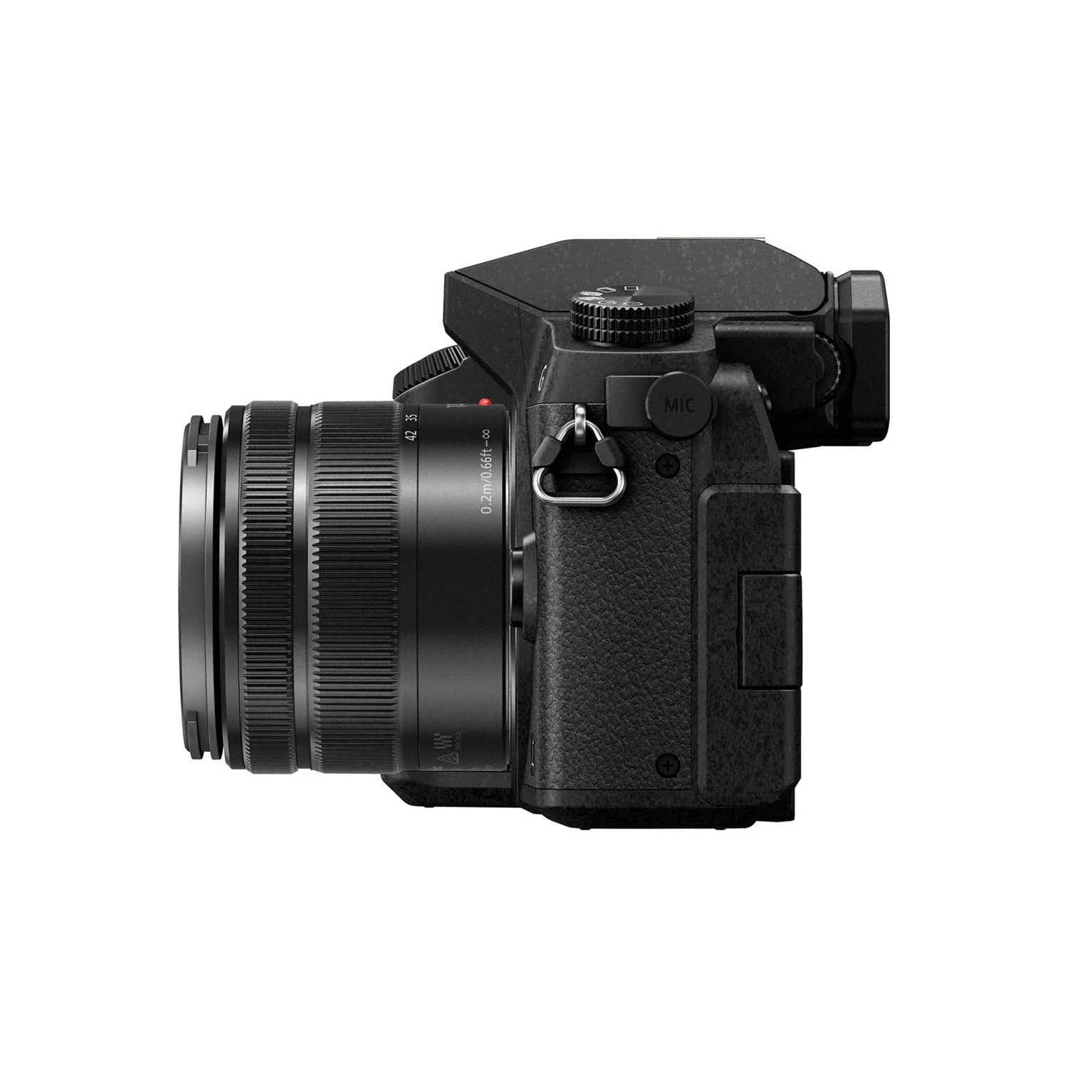 App. Photo numérique sans miroir micro quatre tiers Lumix DMC-G7 de Panasonic, objectif 14 42&nbsp;mm - 64&nbsp;Go - Portefeuille carte mémoire.