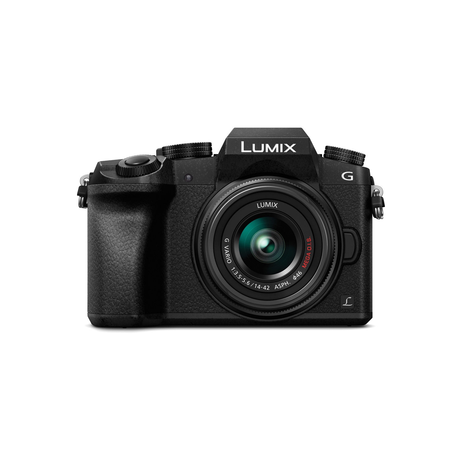 Appareil photo numérique sans miroir micro quatre tiers Lumix DMC-G7 de Panasonic avec objectif 14-42&nbsp;mm - 64&nbsp;Go - Portefeuille carte