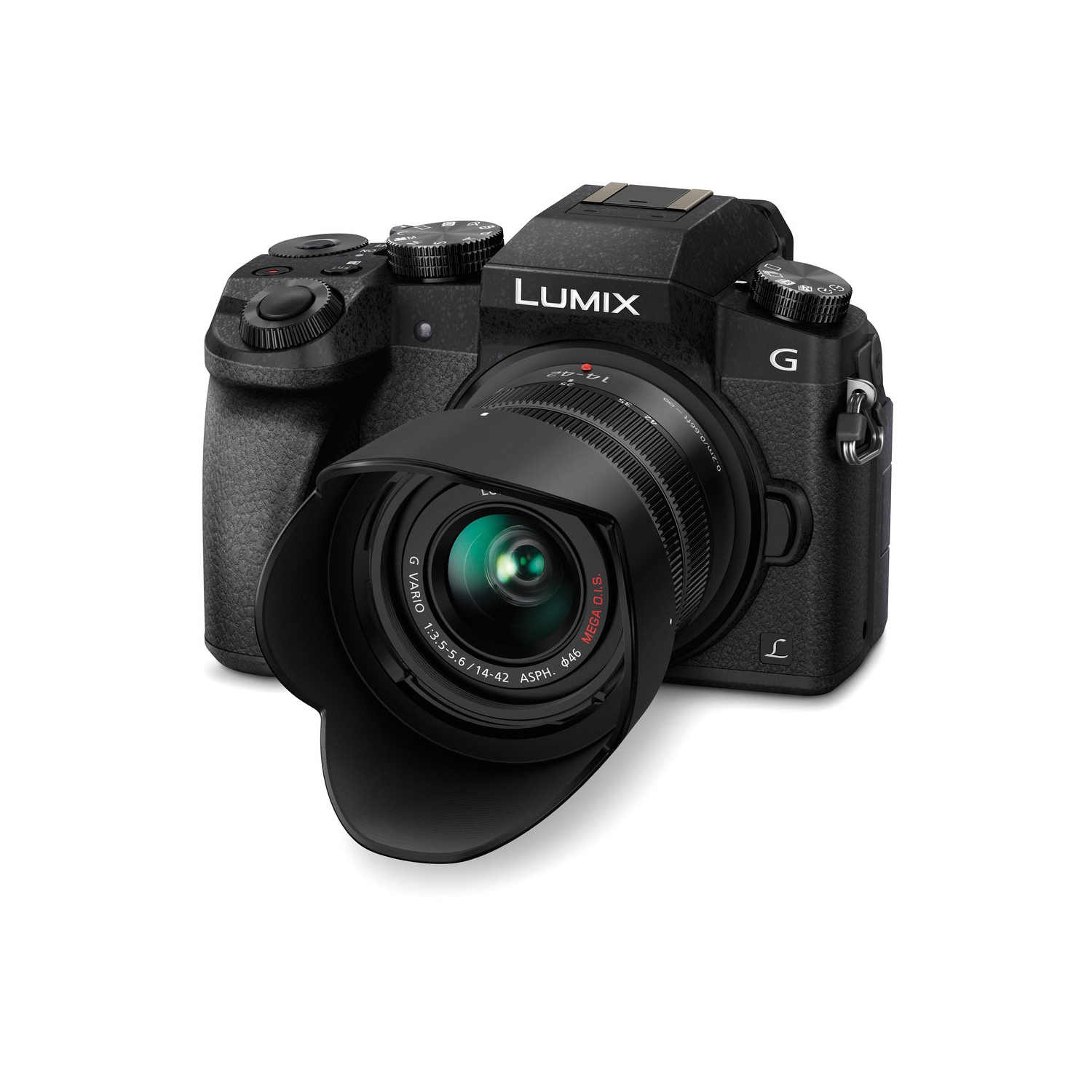 Appareil photo numérique sans miroir micro quatre tiers Lumix DMC-G7 de Panasonic avec objectif 14-42&nbsp;mm - 64&nbsp;Go - Ensemble lecteur