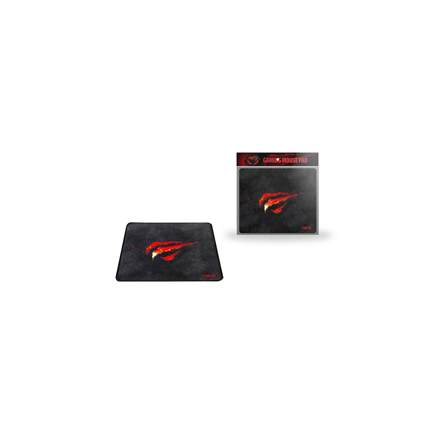 Havit 25x21x0.2cm Black lockrand Gaming Mouse Pad,MP837