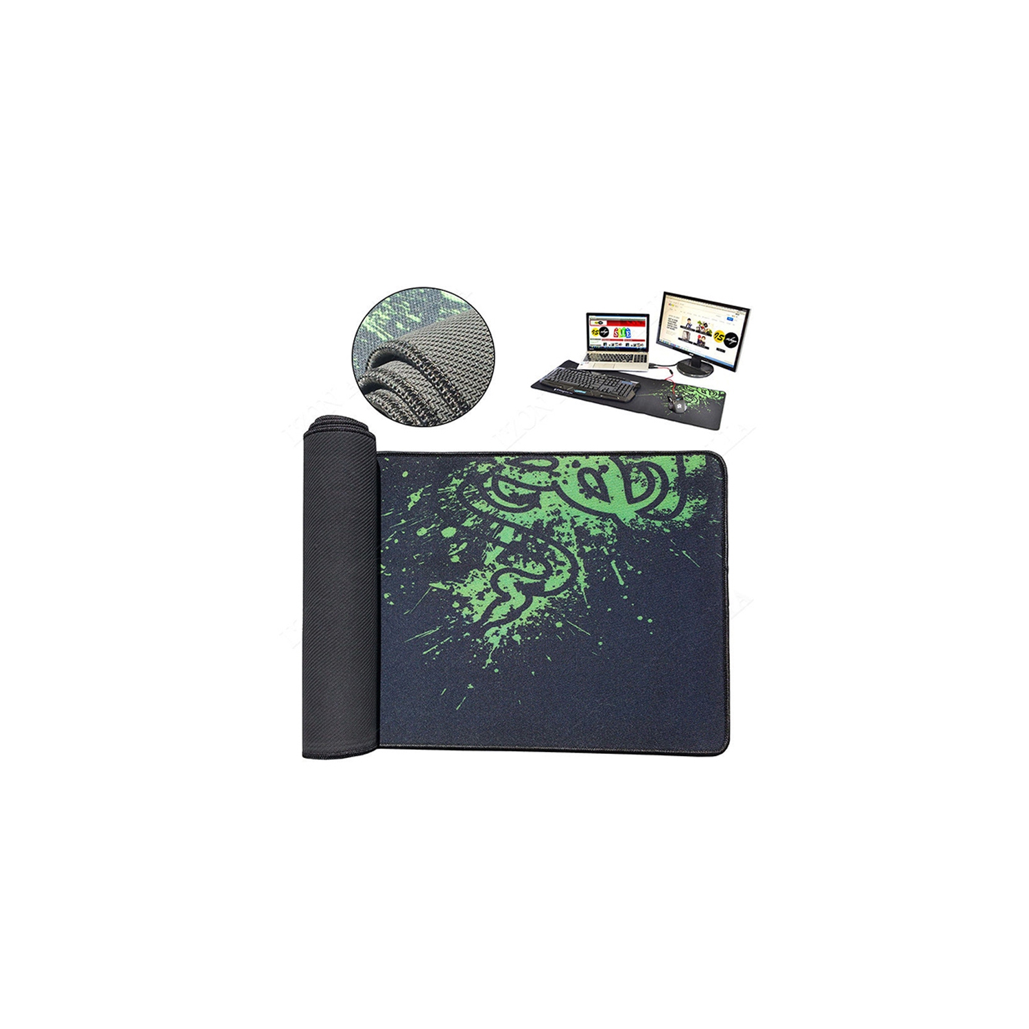 Large Extended 90cmx30cm Gaming Mouse Mat Pad