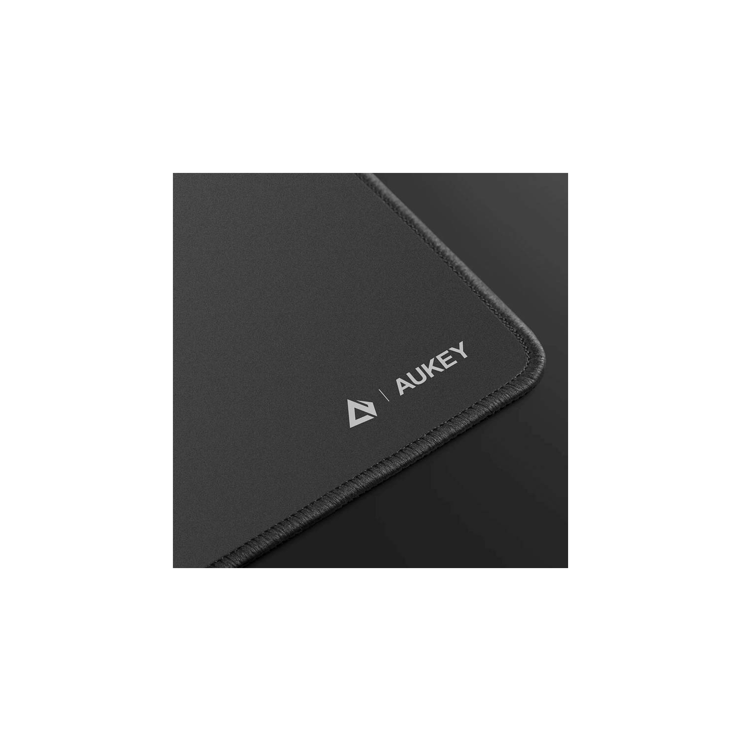 AUKEY KM-P1 13.7x9.8 inch Gaming Mouse Pad Mat with Smooth Surface, Non-Slip Rubber Base_Black