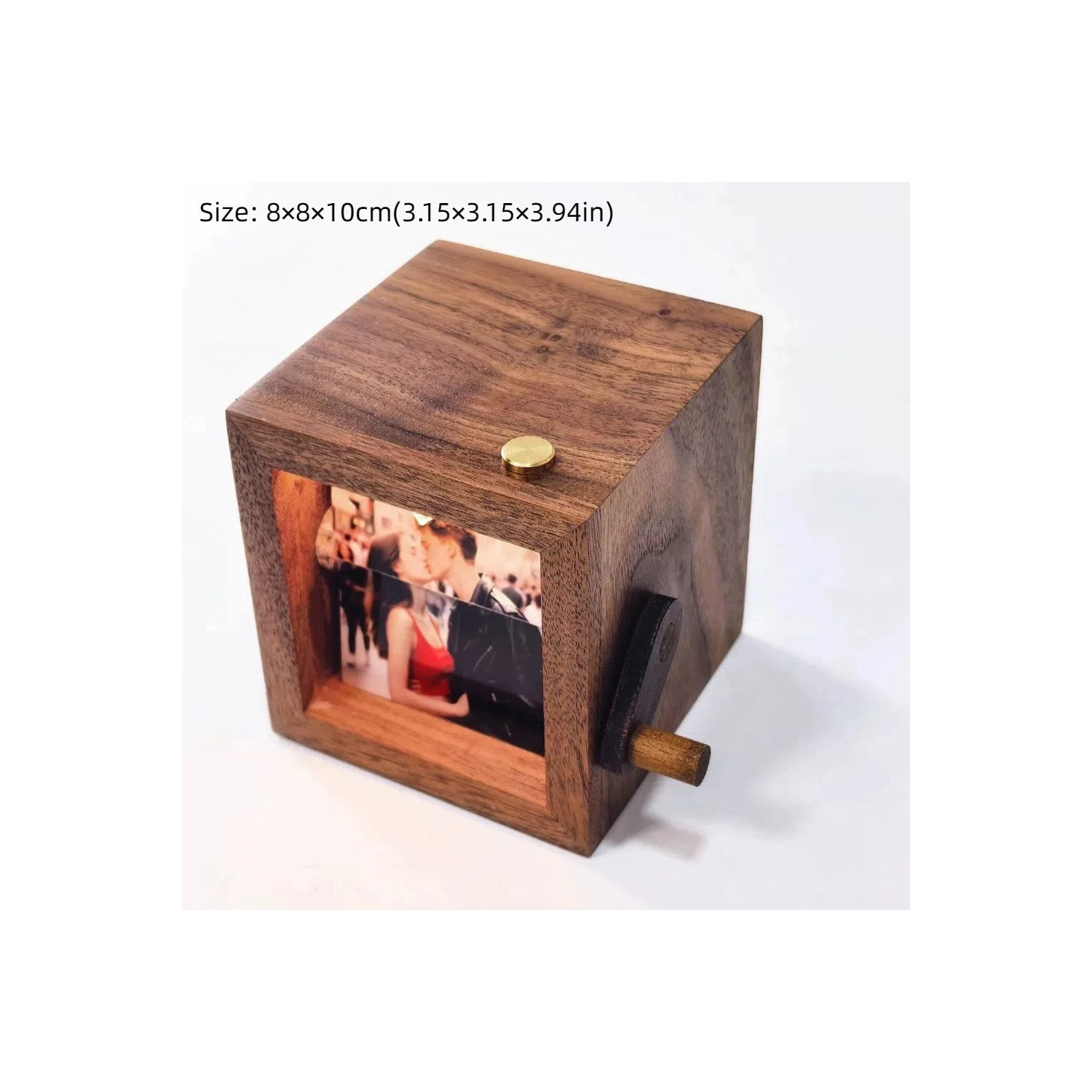 Album photo à rabat cadeau rustique à faire soi-même pour la fête des Pères Graduation Season Birthday Wedding Anniversary Hand Motion Album