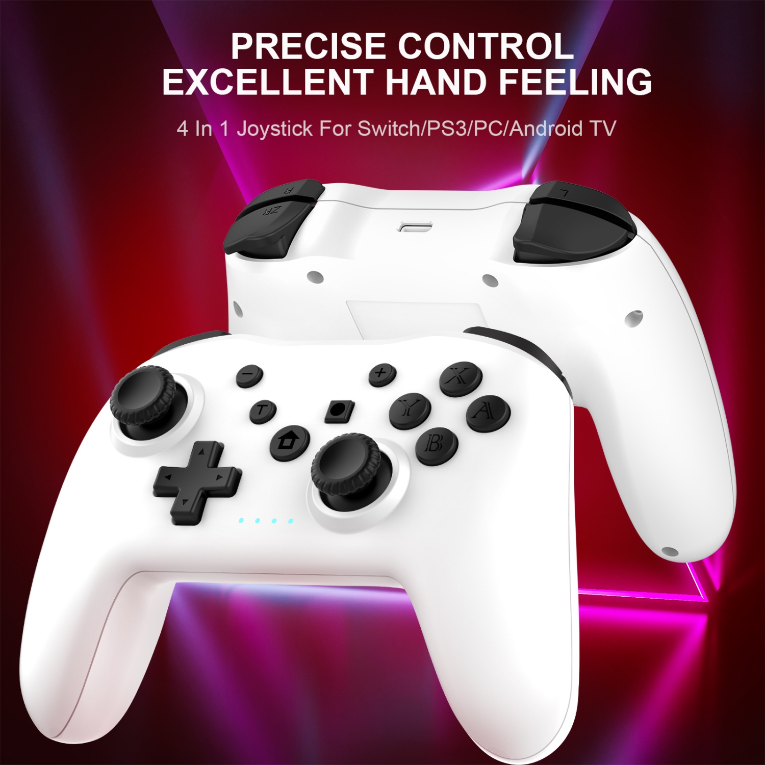 Manette de Switch à six axes Somatosensory Noir Myth Wukong Manette sans fil Bluetooth pour PC Manette de jeu applicable à&nbsp;: