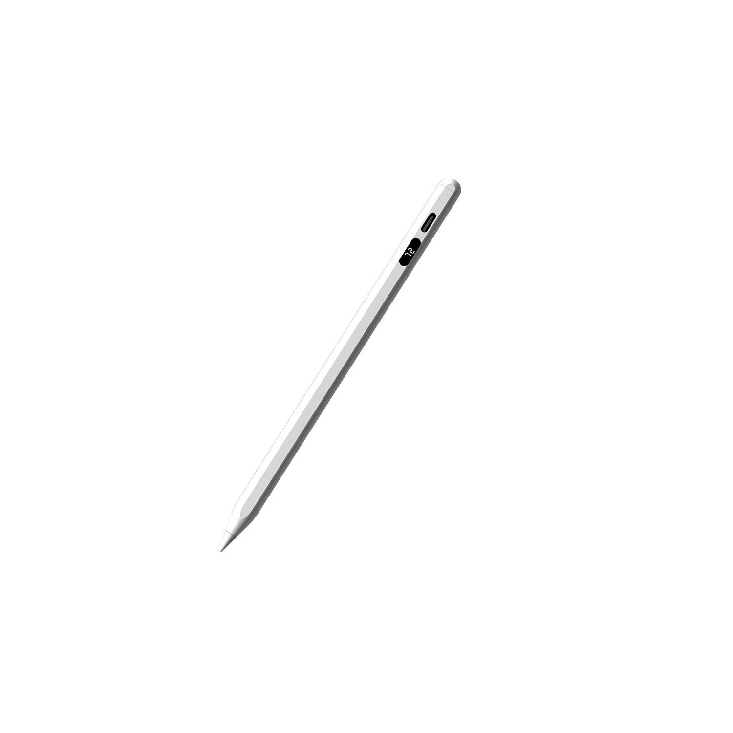 Suitable for ipad2018-2025 anti-mistouch magnetic pen iPad stylus ipad digital display capacitive special pen - white