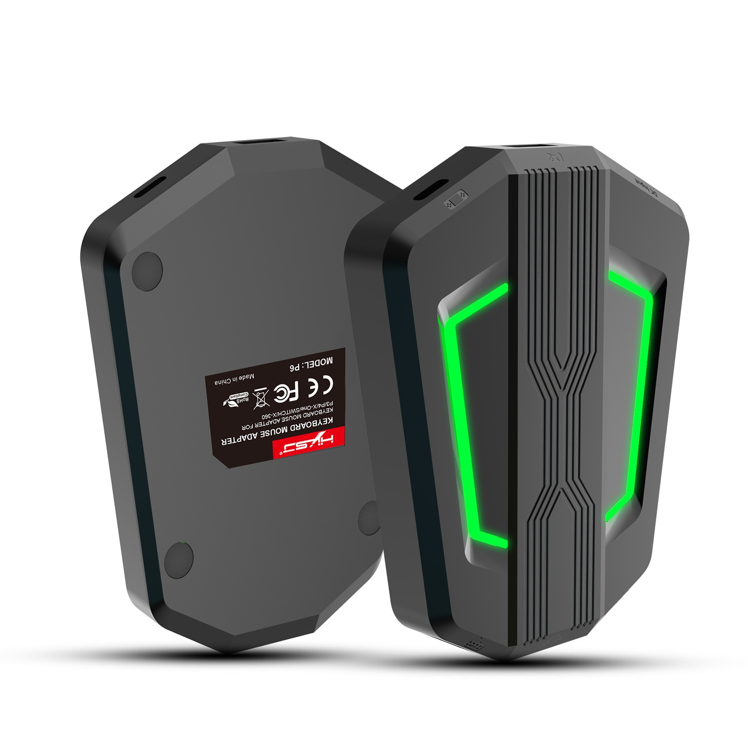 Le convertisseur de clavier et de souris P6 prend en charge une variété de consoles de jeu et de manettes de jeu sur le marché&nbsp;: clavier et