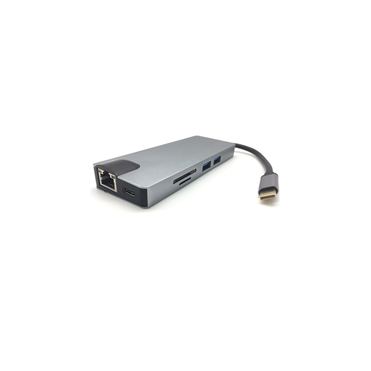 Type C to HDMI adapter for Apple MacbookPro Thunderbolt 3 to HDMI adapter VGA-8 in 1 Gigabit