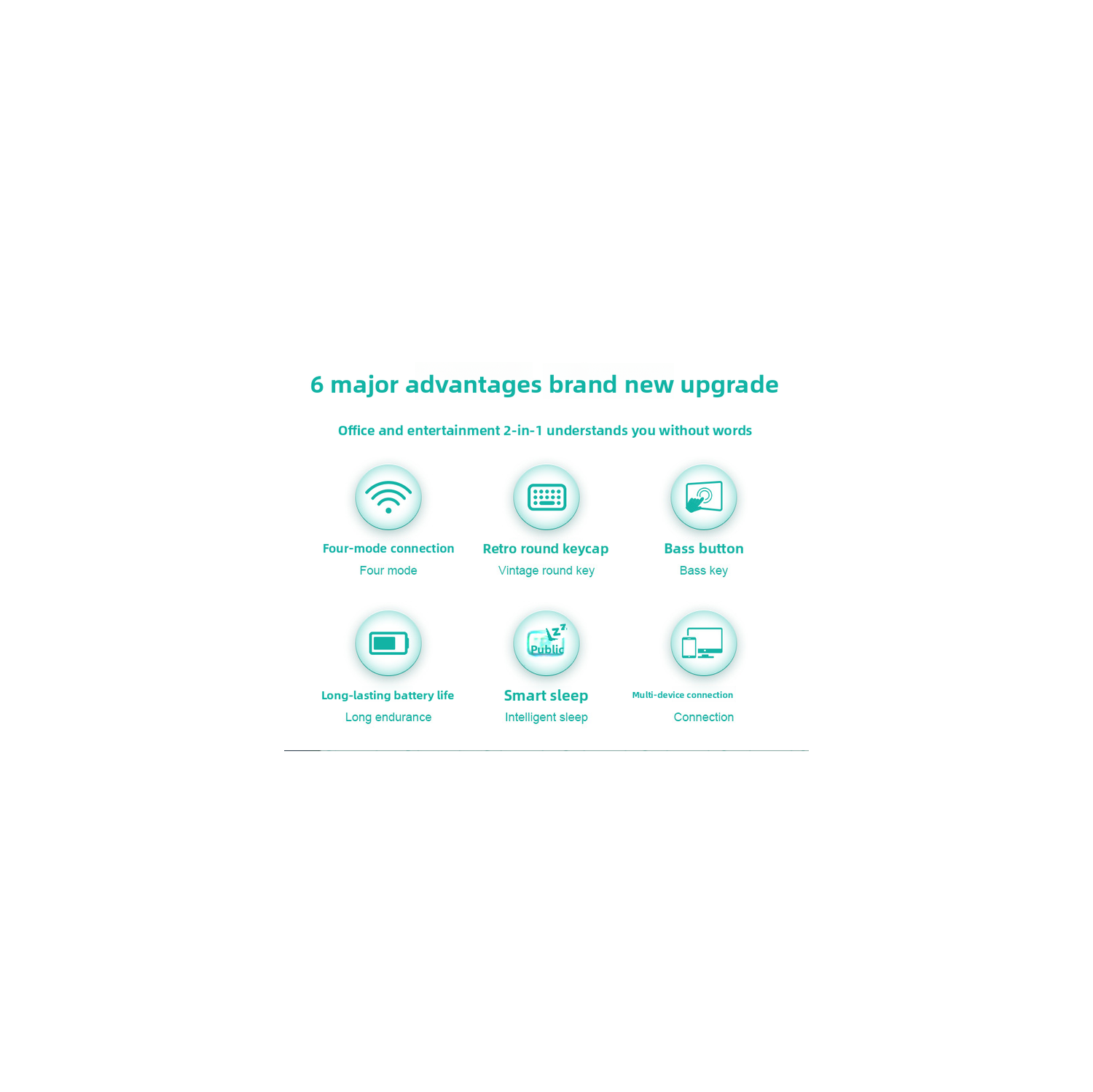 Wireless rechargeable three-mode wireless keyboard and mouse set tablet mobile phone notebook Android set-626 set