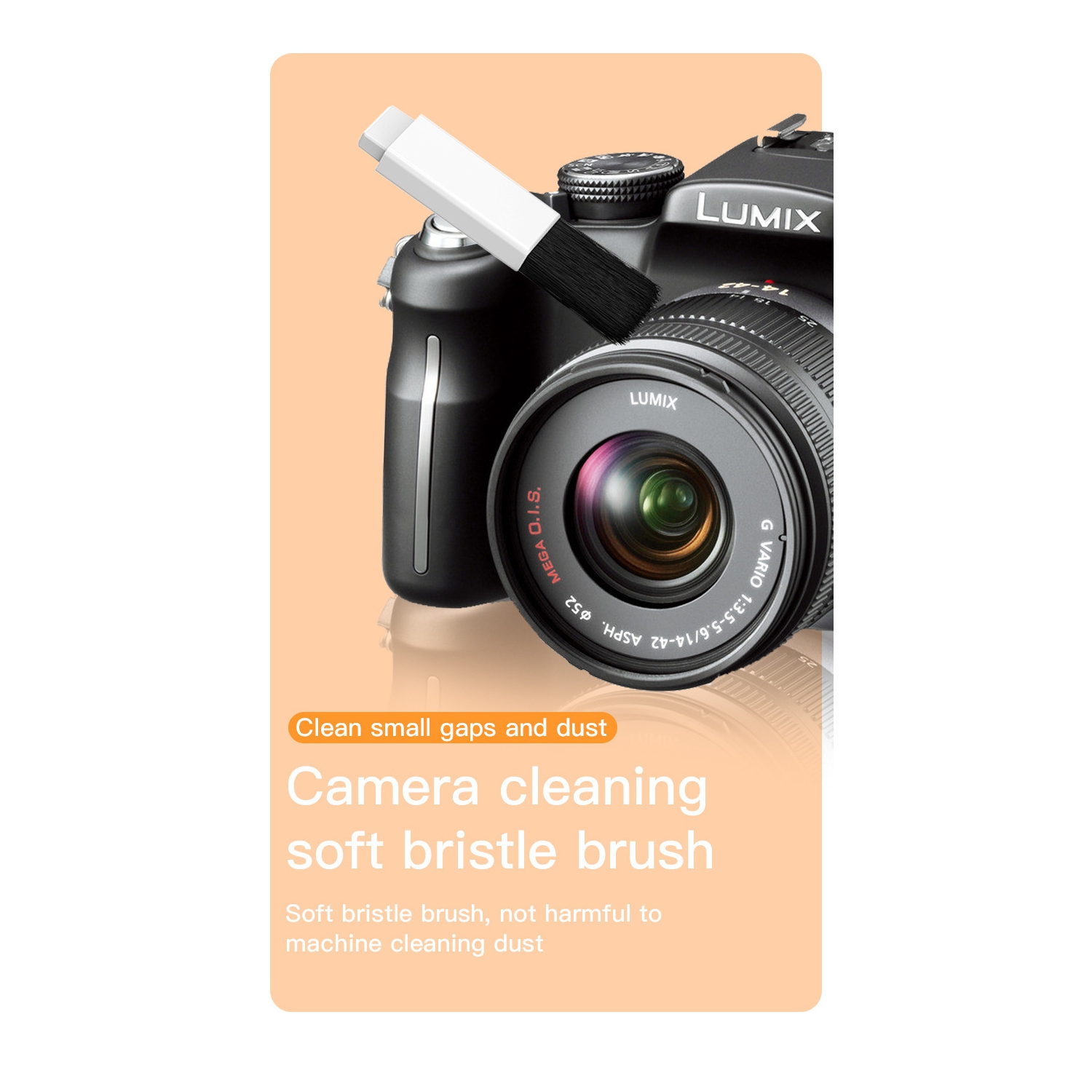 Q20 Digital Camera Earphones Mobile Phone Laptop Keyboard Cleaning Tool Set 20 in 1 Cleaning Pen - White