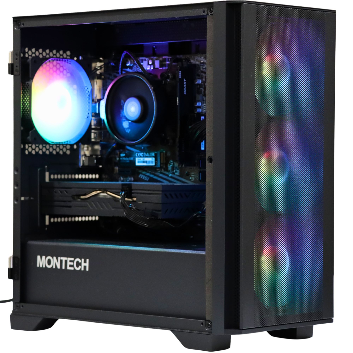 Delta Labs Revelation Gaming PC – RTX 5070, Intel Core i5-12400F, 32GB DDR4 RAM, 1TB NVMe SSD, Windows 11, 3-Year Warranty