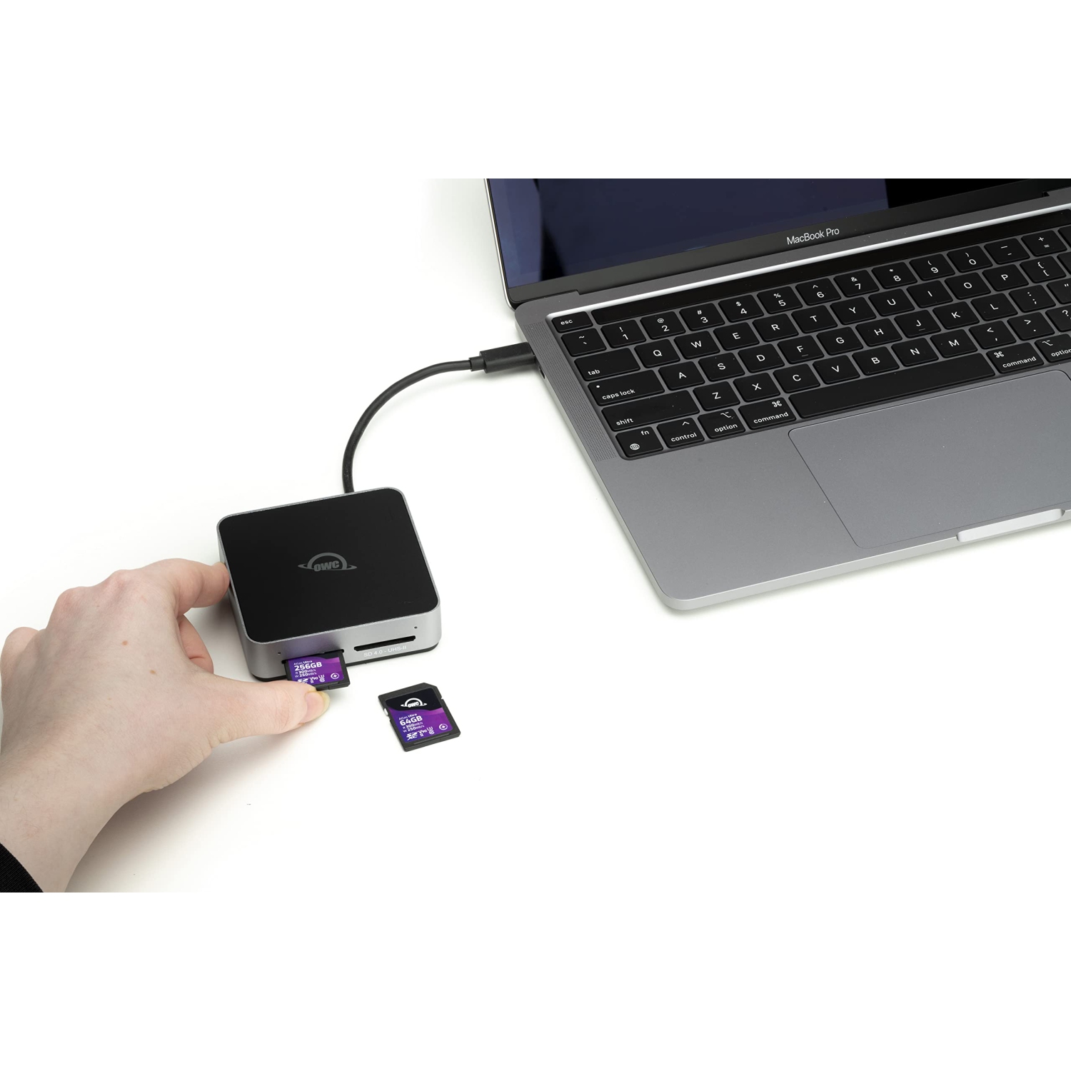 OWC Atlas USB 3.2 Dual SD Card Reader/Writer