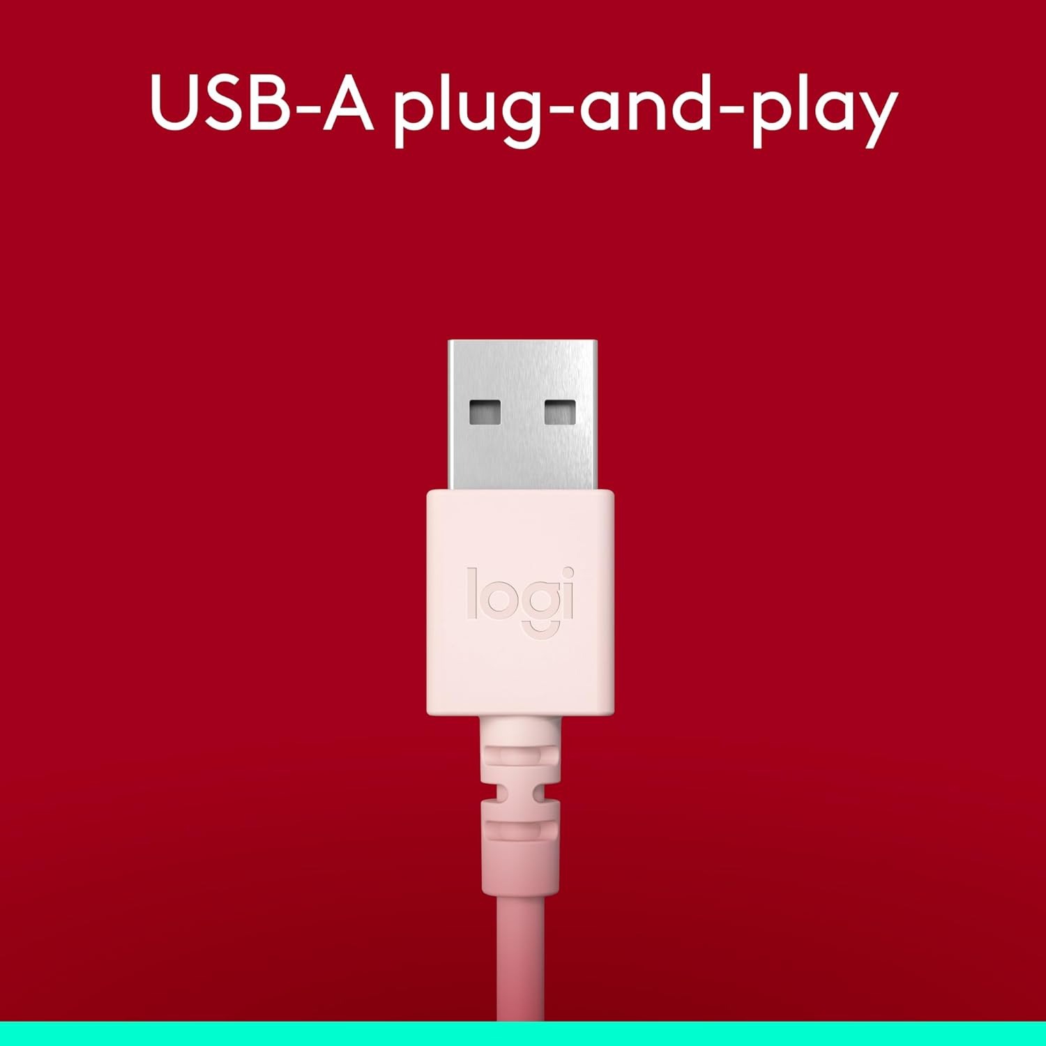 Logitech H390 Wired Headset for PC/Laptop, Stereo Headphones with Noise Cancelling Microphone