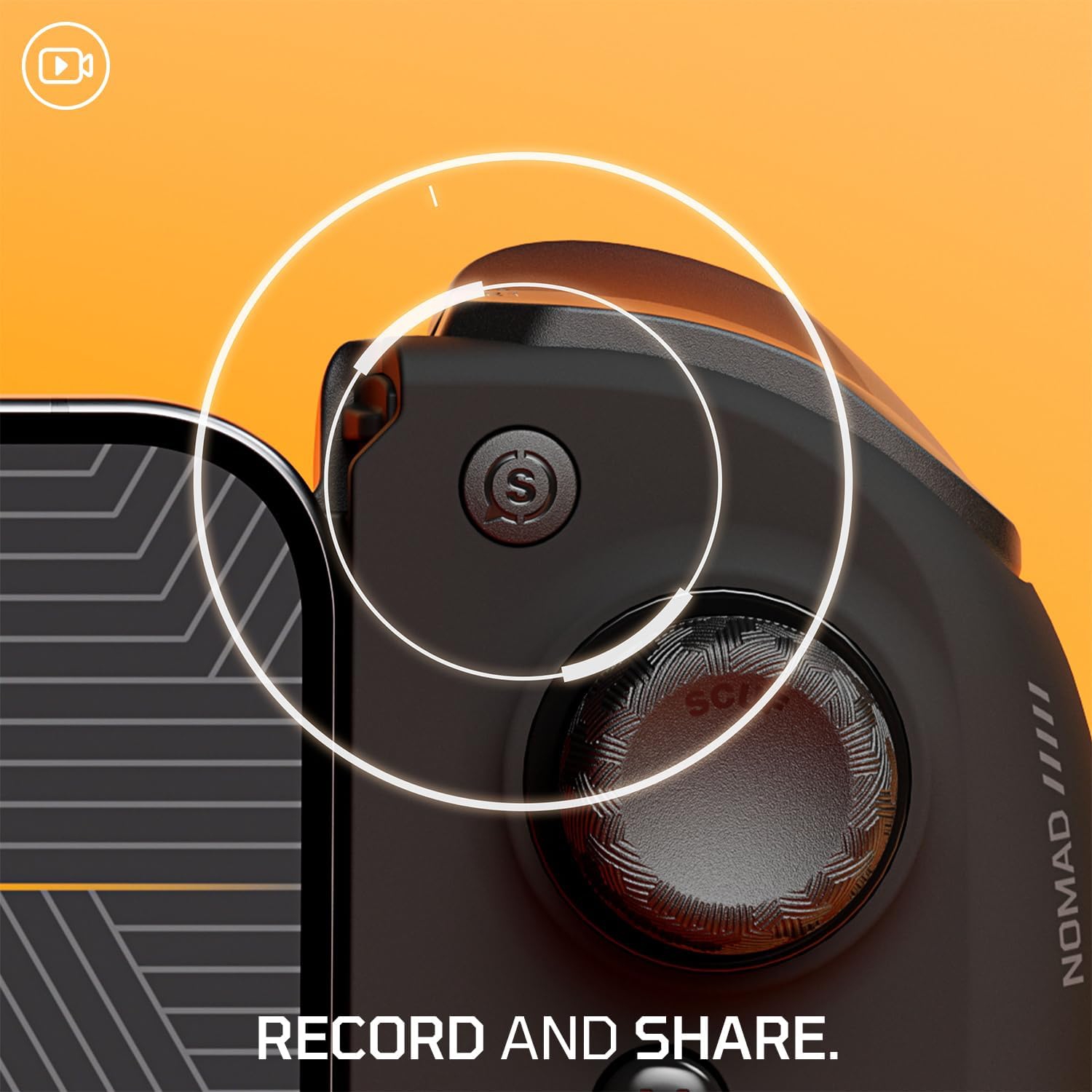 Open Box - SCUF Nomad Wireless iPhone Mobile Gaming Controller with USB-C and Bluetooth 5.0 Compatibility - White