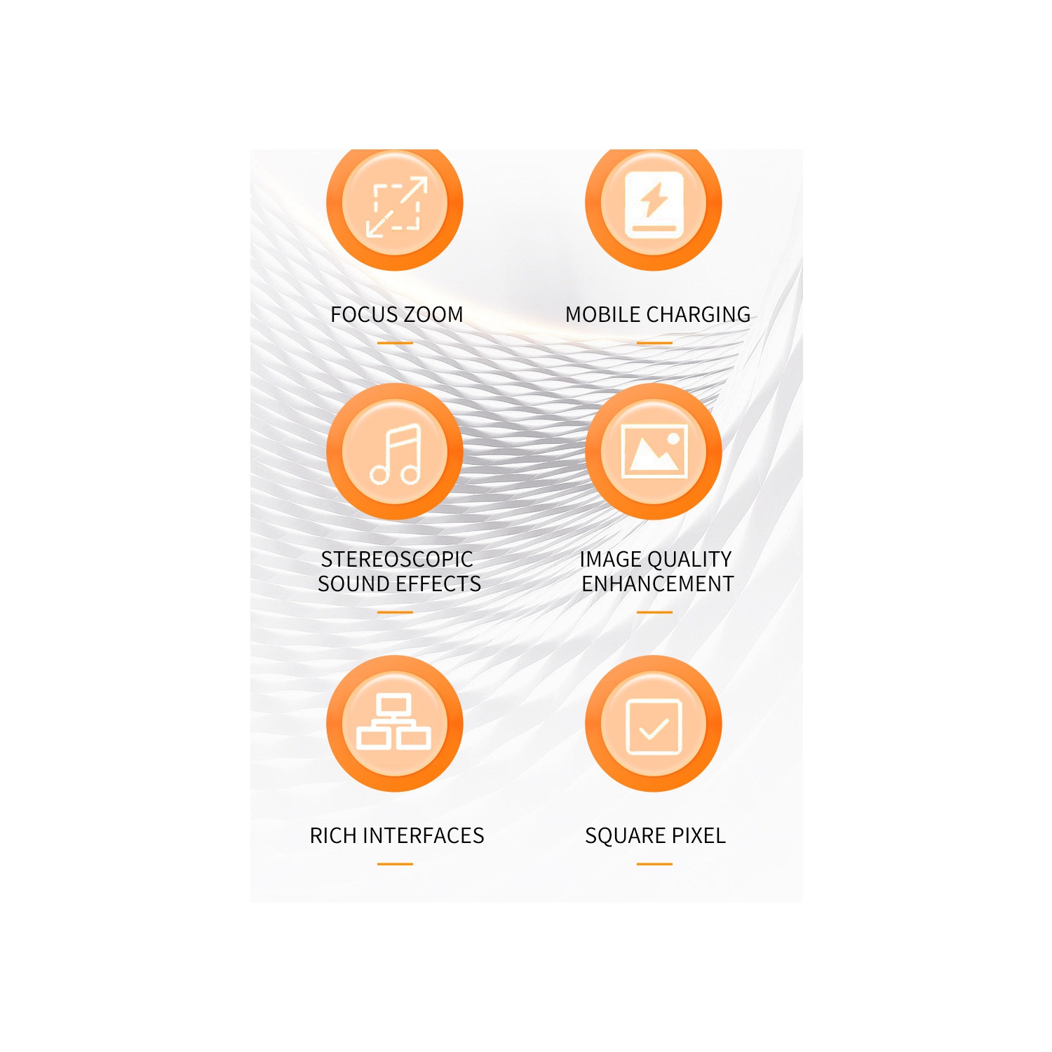 Nouveau Mini projecteur Home HD 1080PLED Portable Projecteur Téléphone portable Même écran - Blanc